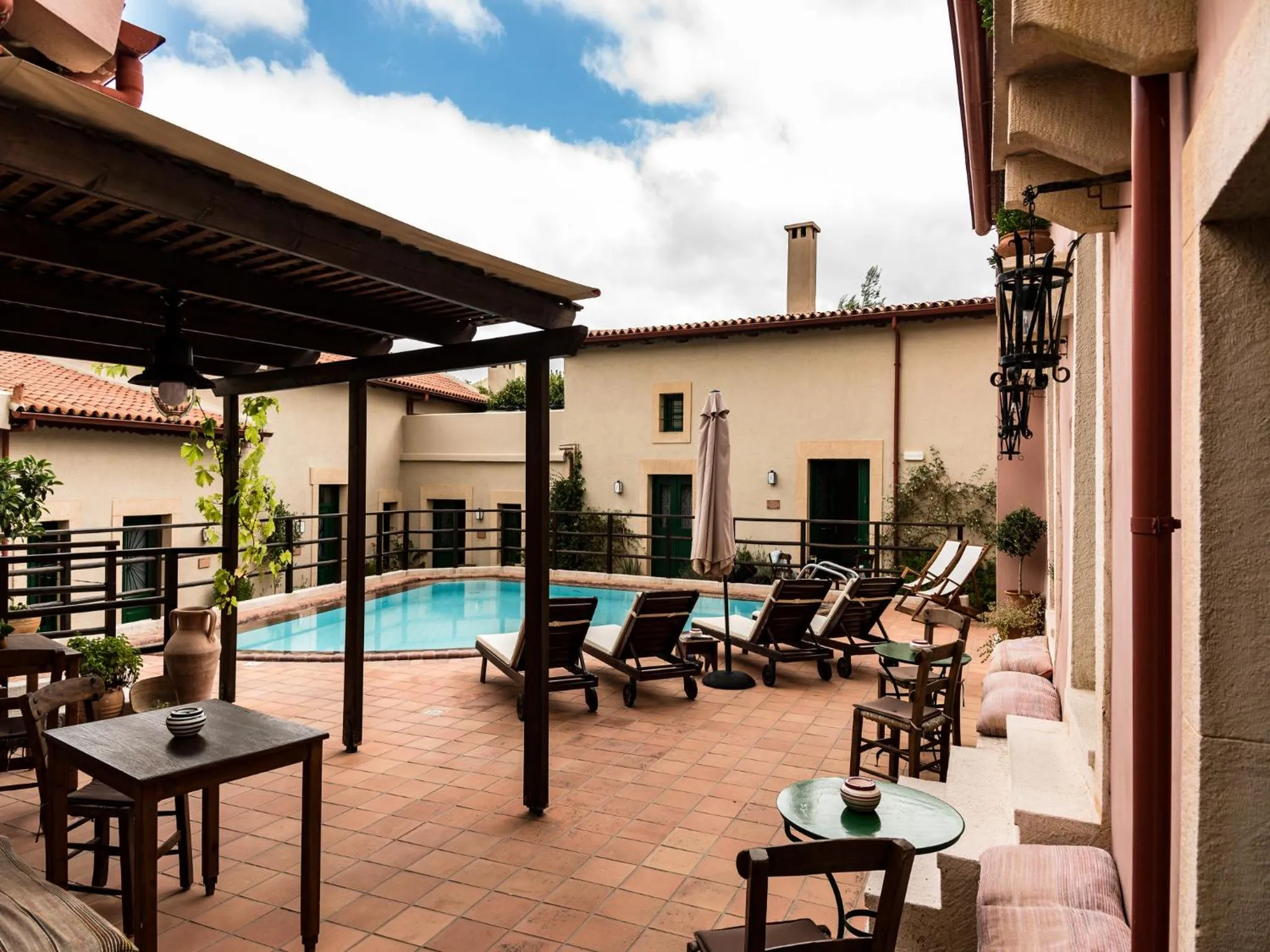 Balcony/Terrace in Villa Archanes
