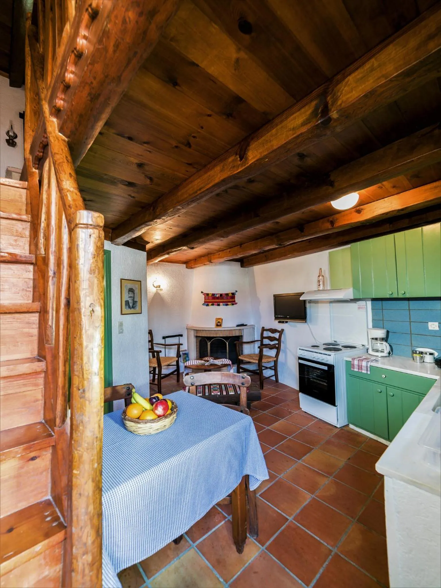 Kitchen or kitchenette in Villa Archanes