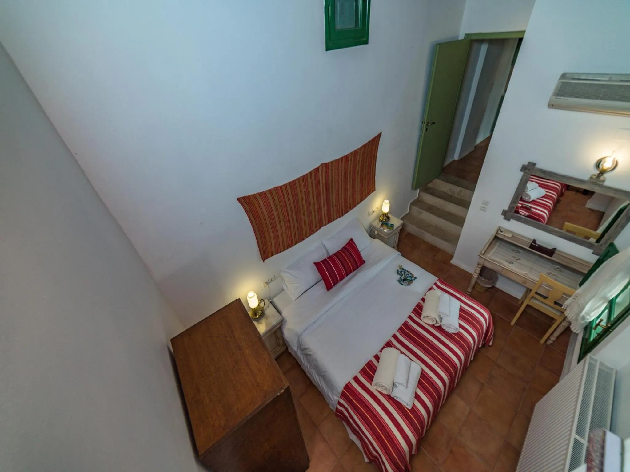 Bedroom, Bed in Villa Archanes