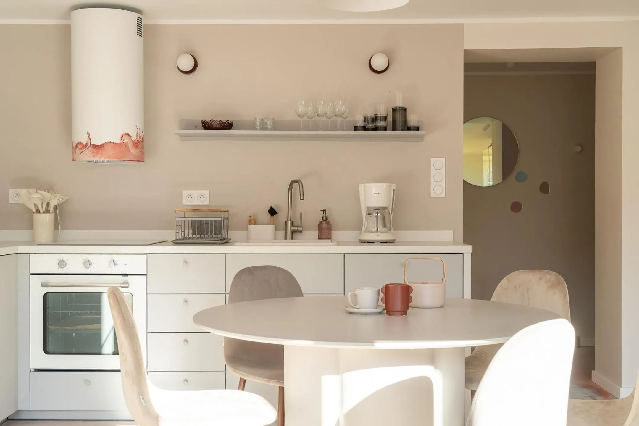 Kitchen or kitchenette in RentPlanet - Apartamenty Rynek