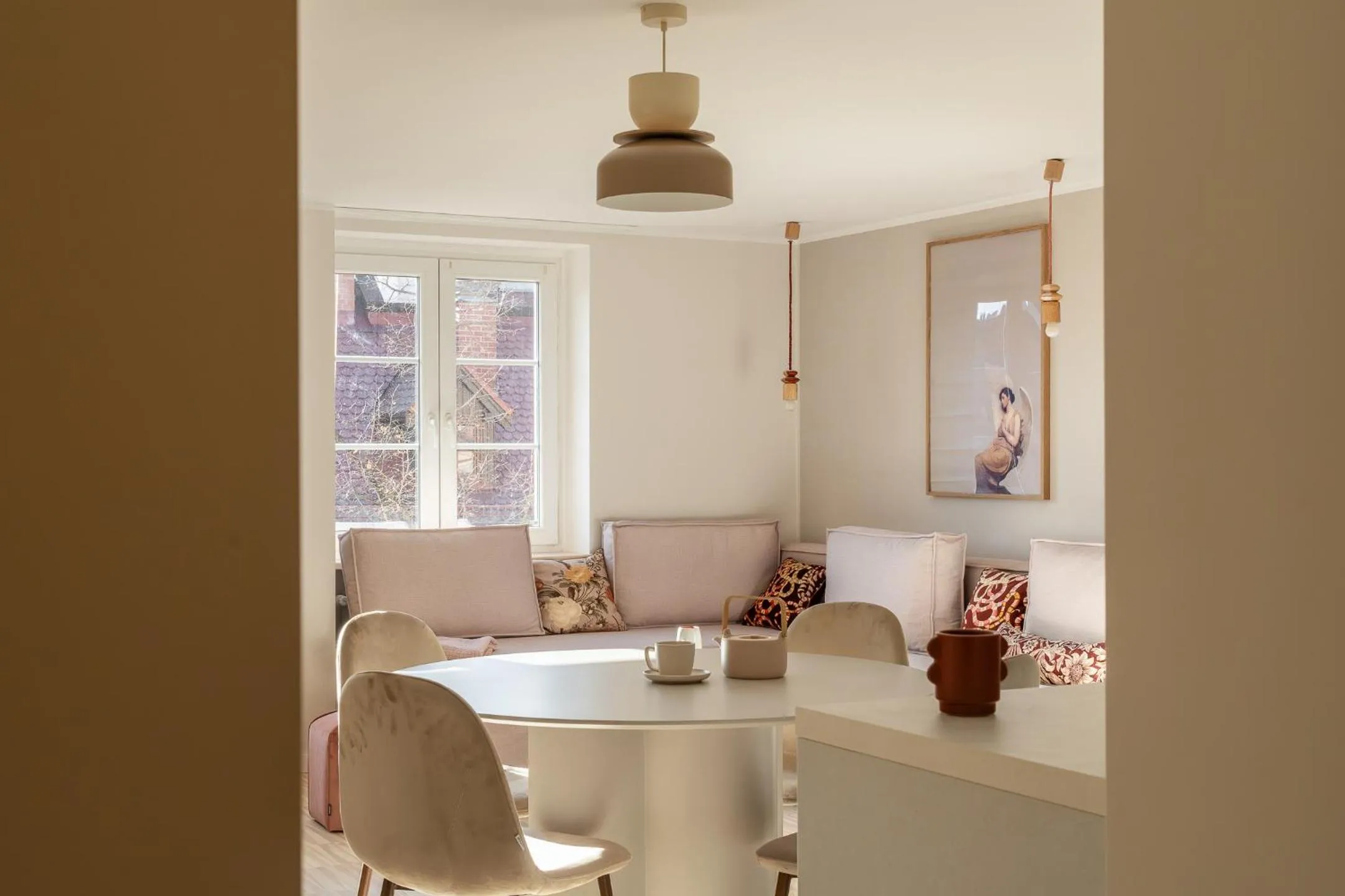 Seating area in RentPlanet - Apartamenty Rynek