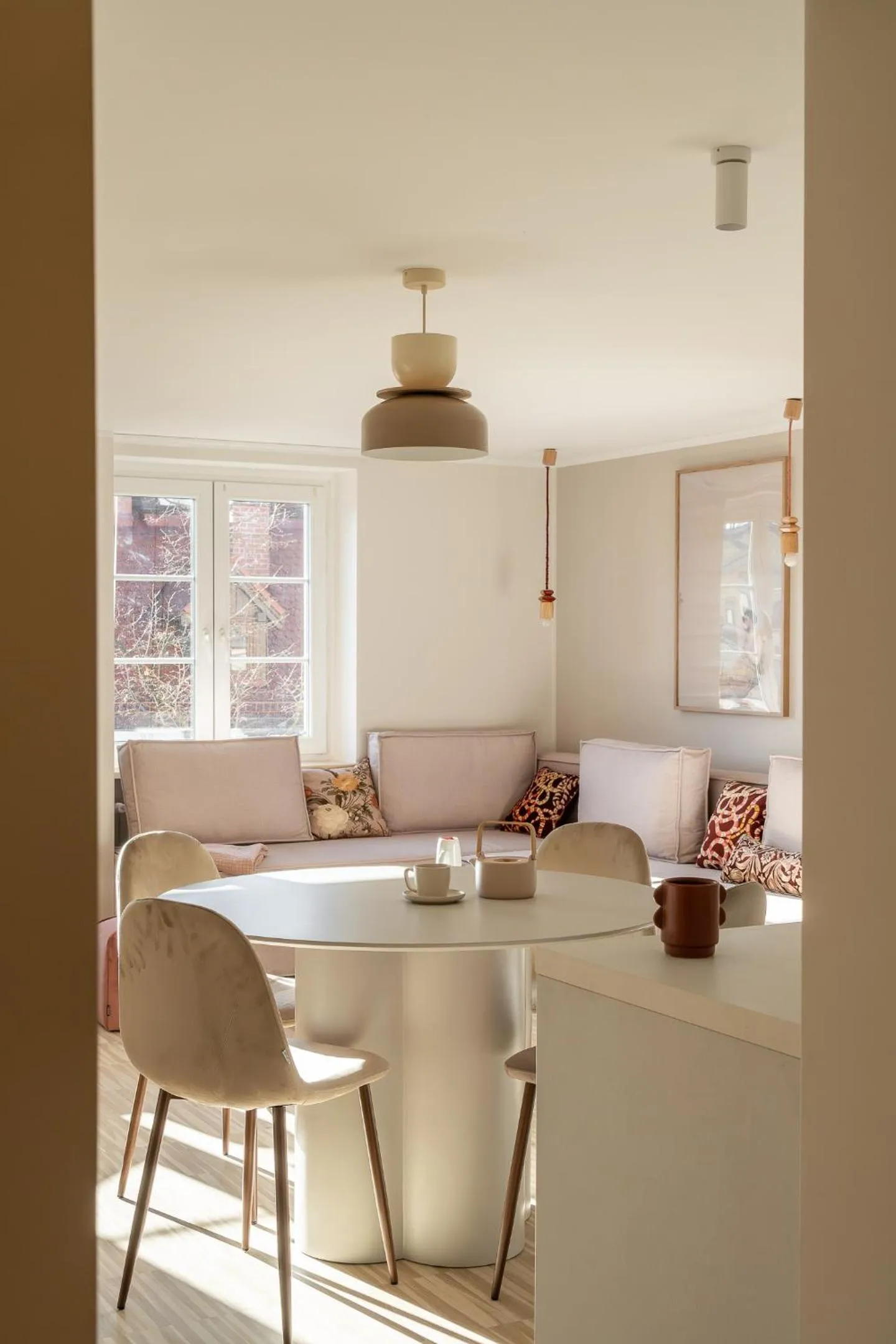 Seating area in RentPlanet - Apartamenty Rynek