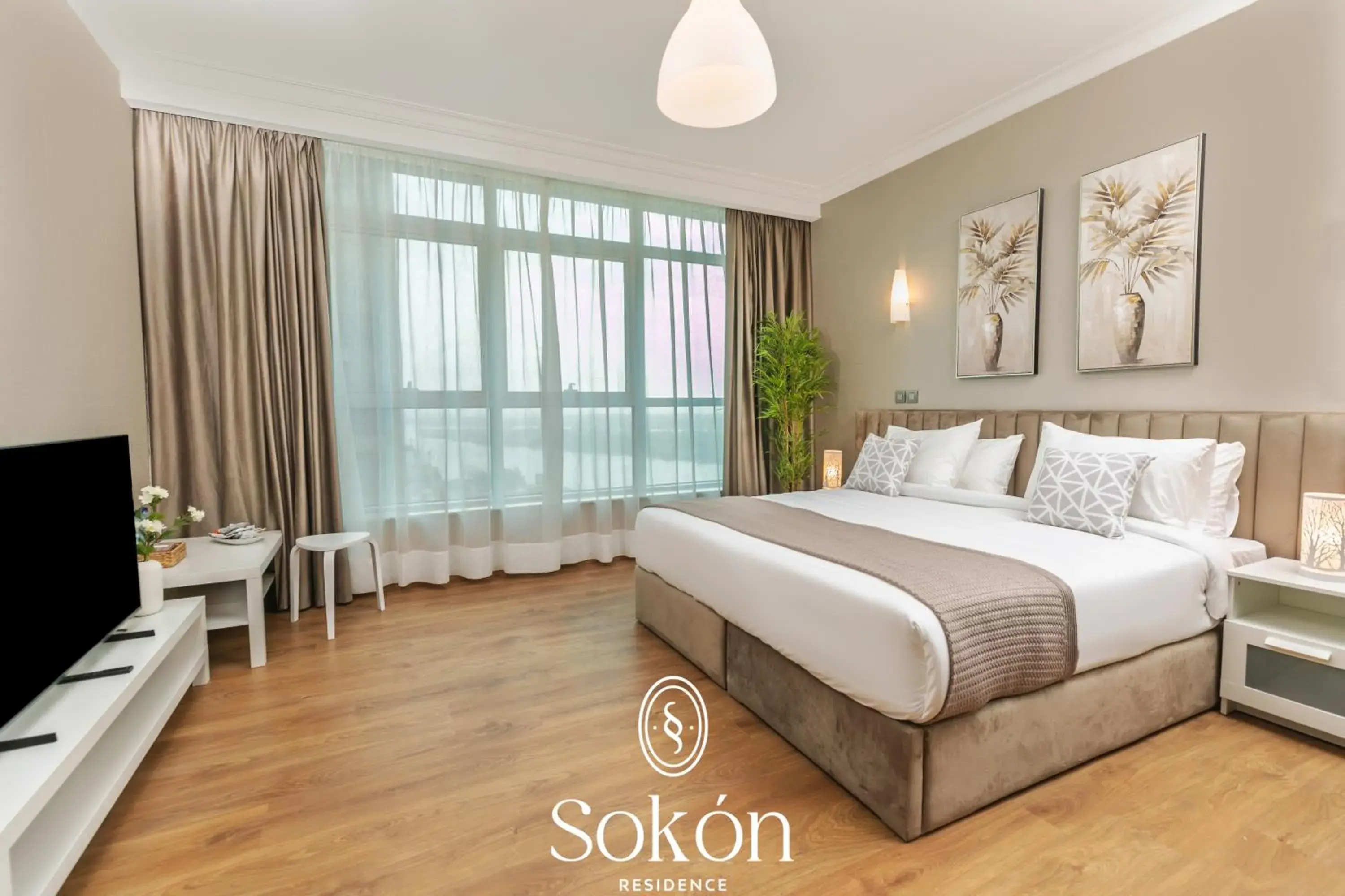 Deluxe Double or Twin Room with River View in Sokon Residence Partial Nile view at Maadi Deluxe Double or Twin Room with River View in Sokon Residence Partial Nile view at Maadi