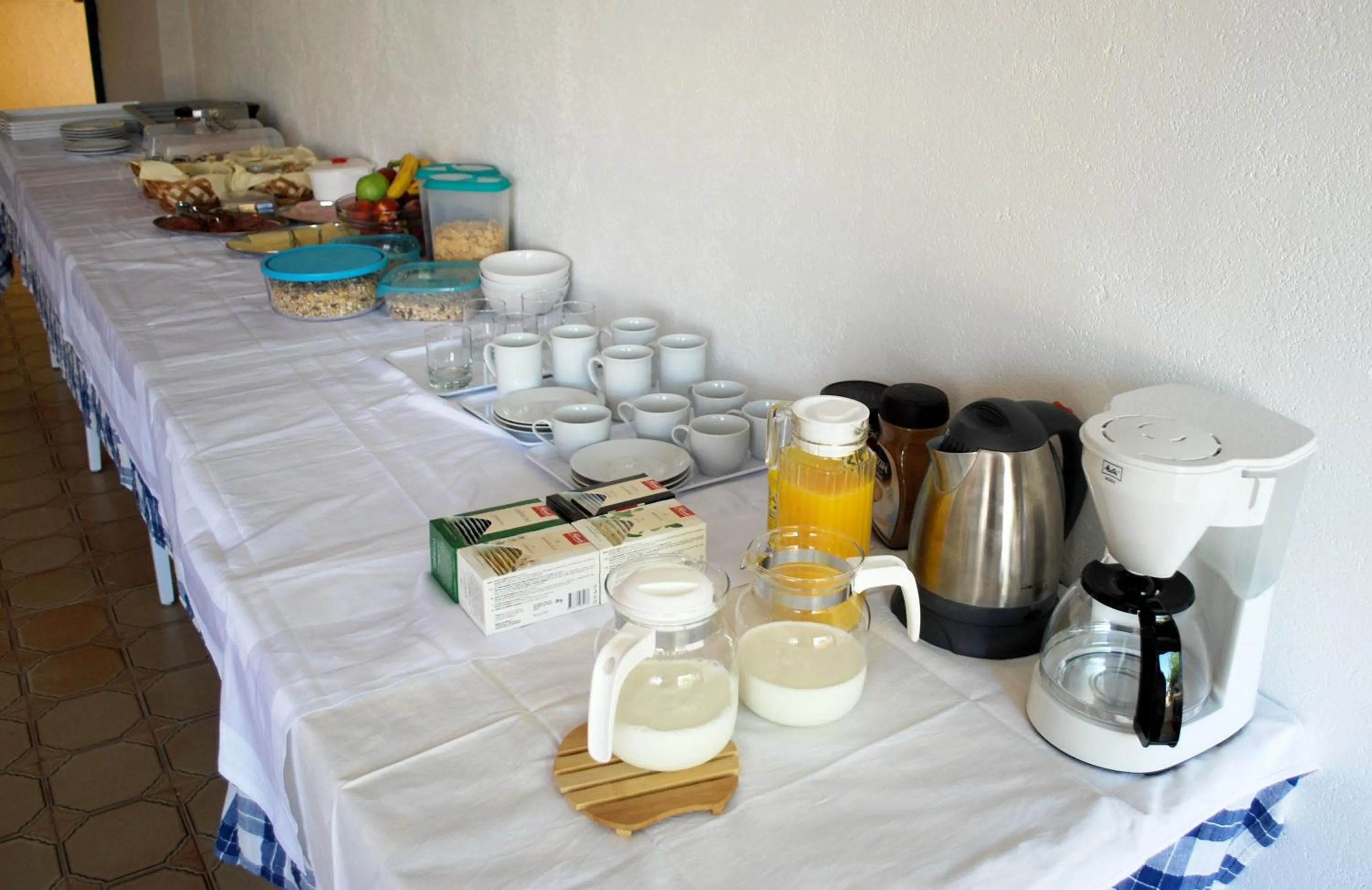 Continental breakfast in Lokunja Bed&Breakfast