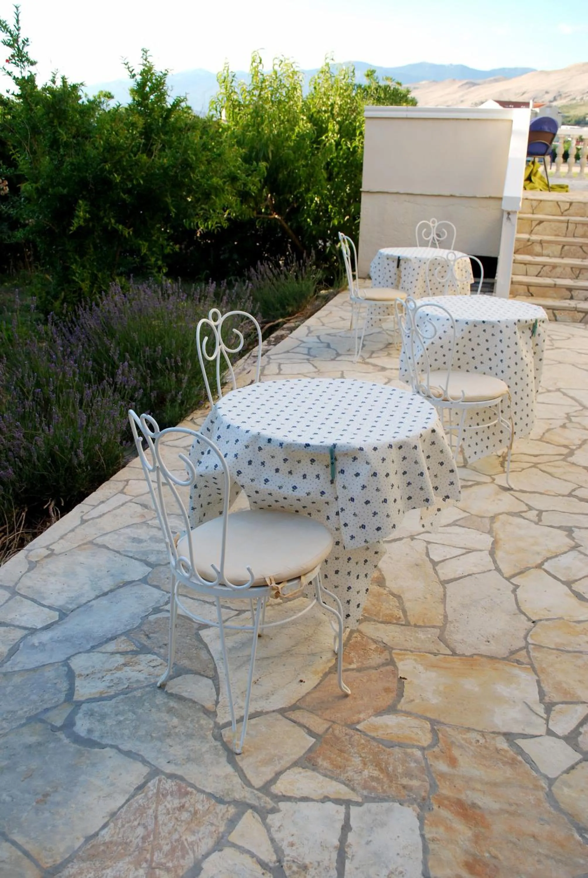 Patio in Lokunja Bed&Breakfast