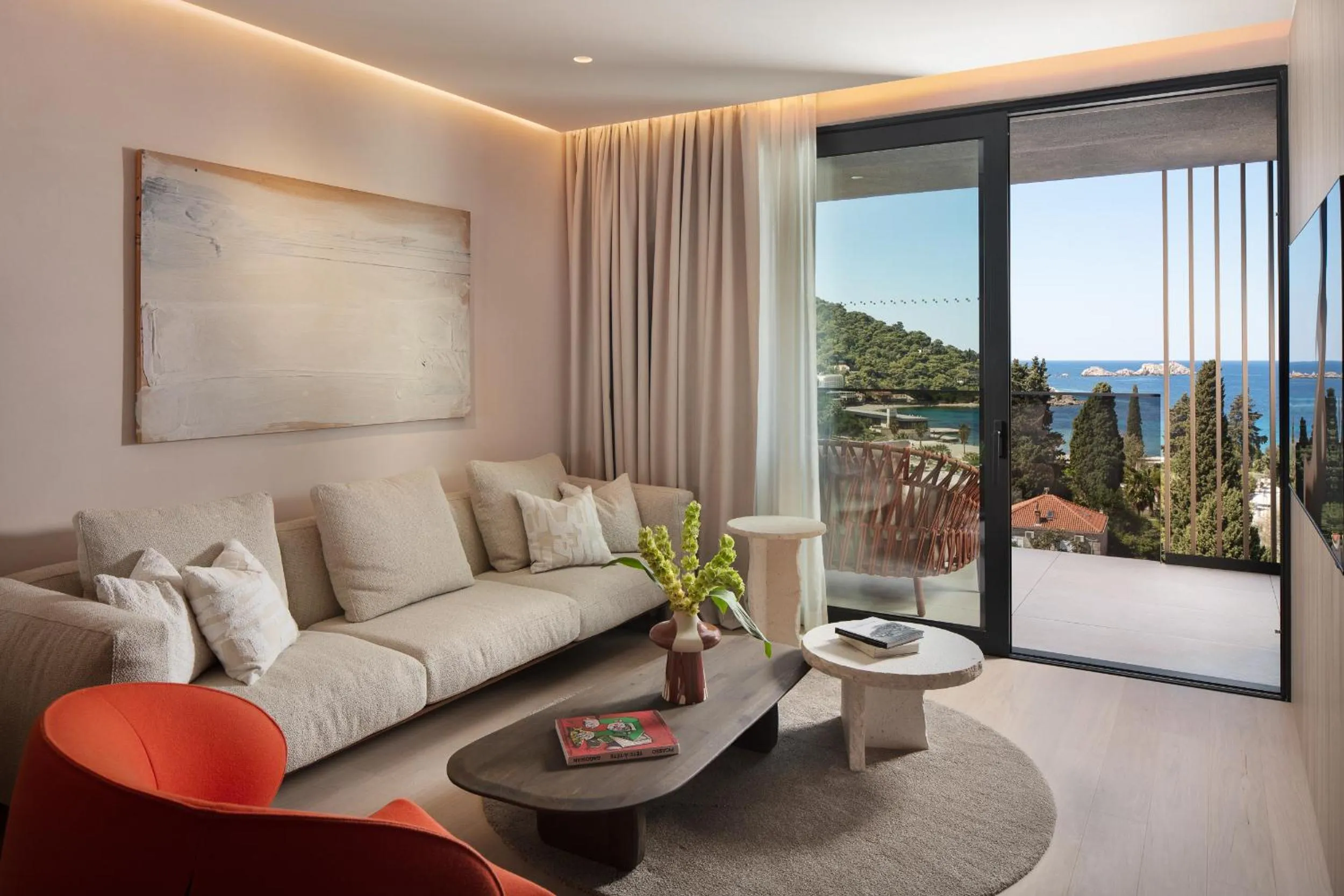 Living room in Hotel Sumratin