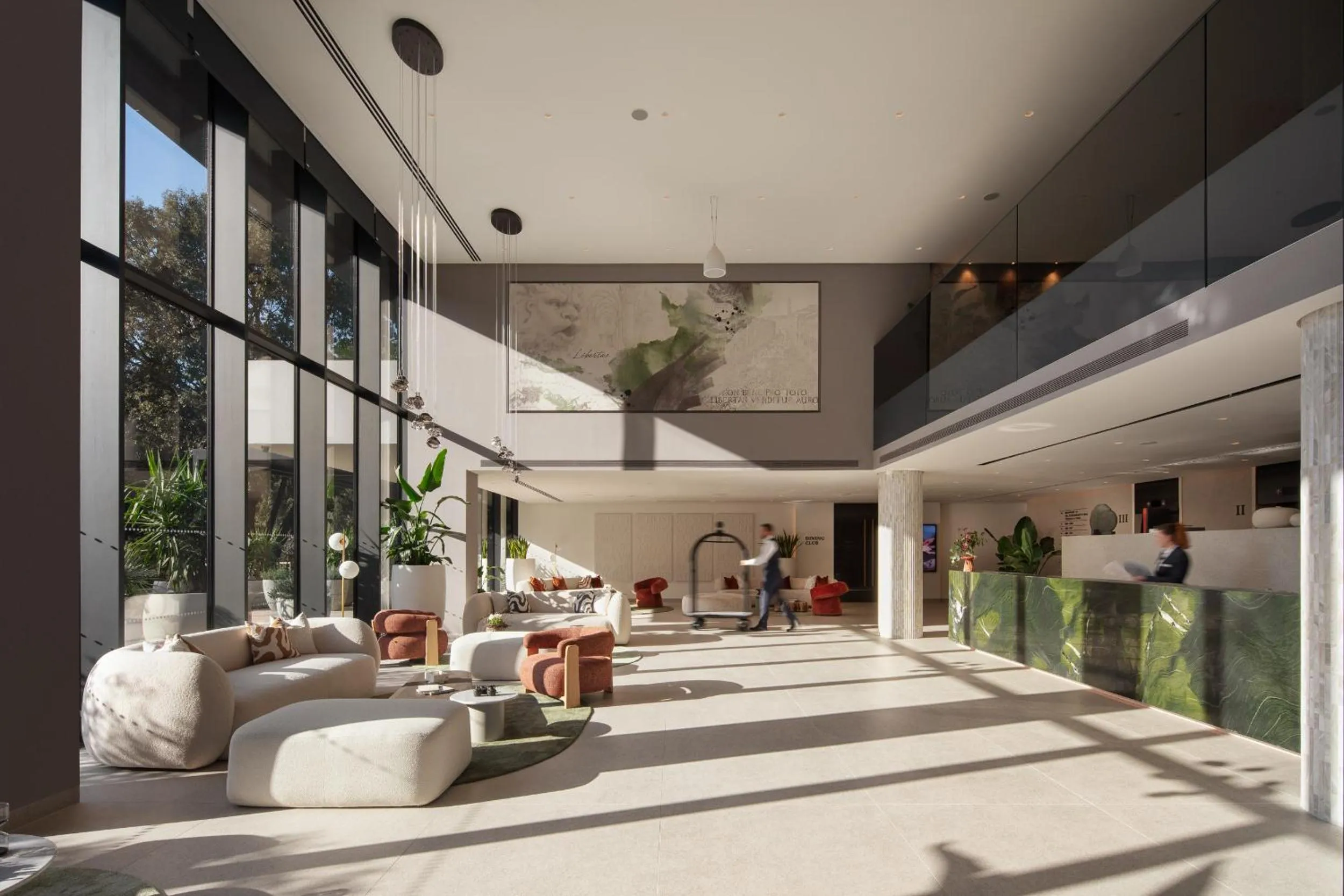 Lobby or reception in Hotel Sumratin