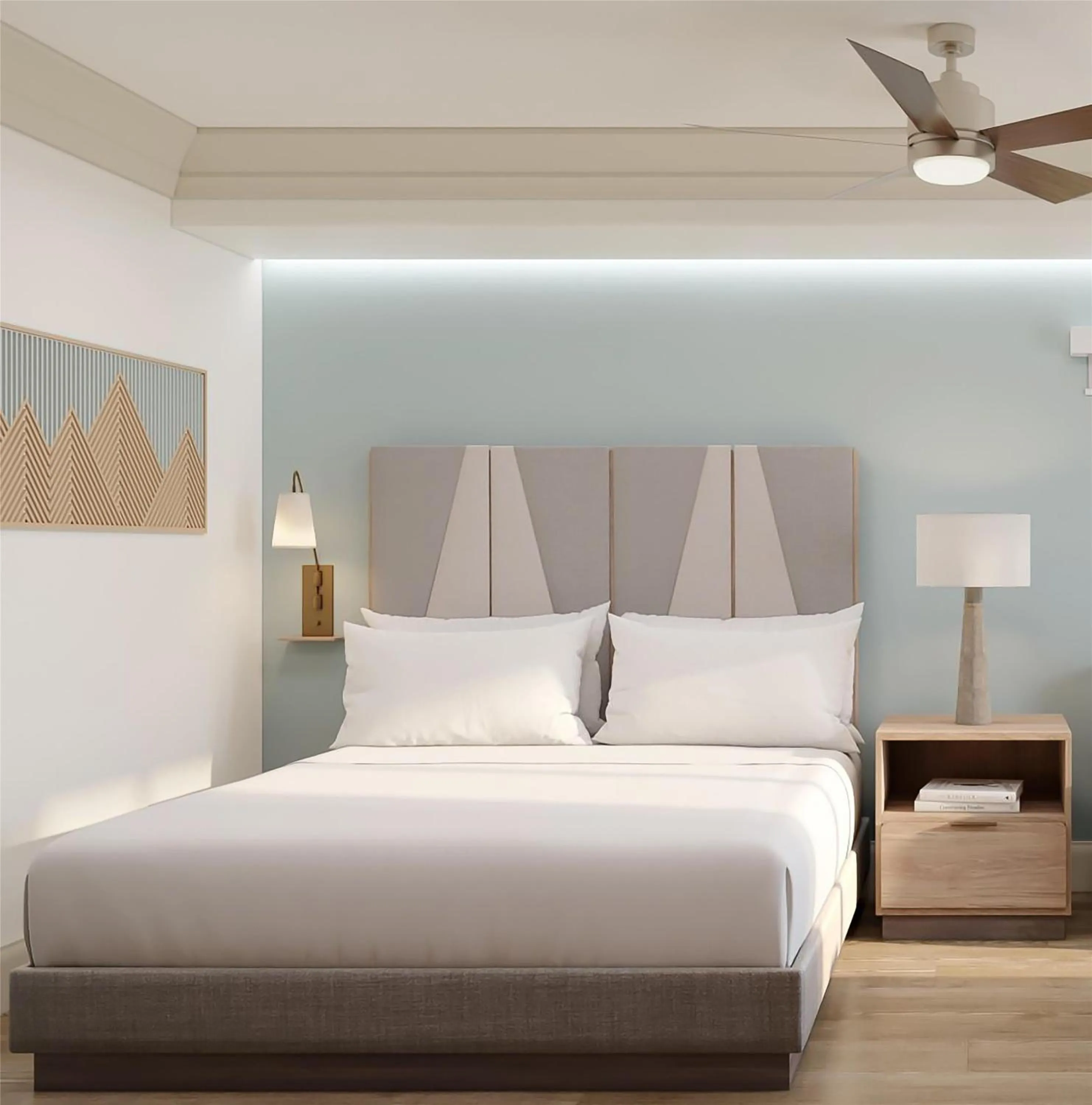 Studio 1 Queen with Sofabed in Hilton Vacation Club Mill Springs Lodge Pigeon Forge