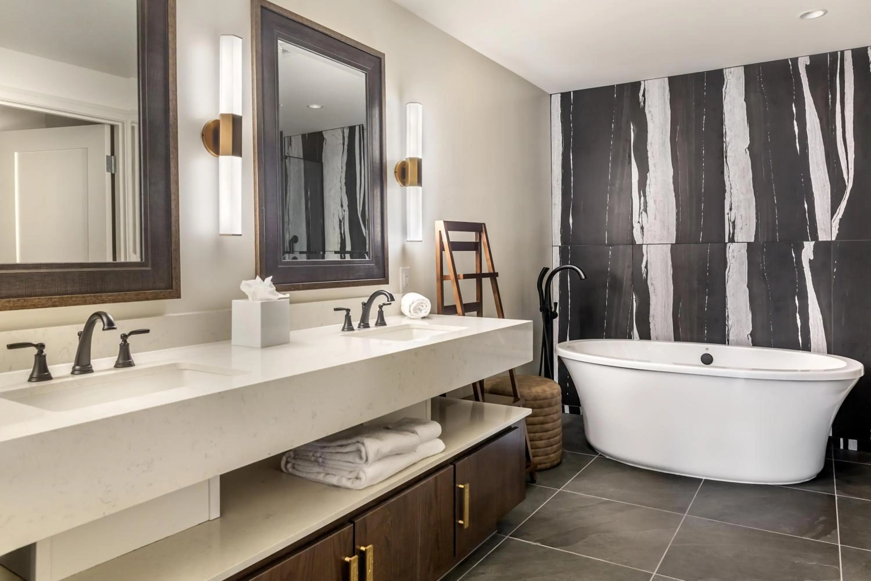 Bathroom in Hilton Vacation Club Mill Springs Lodge Pigeon Forge