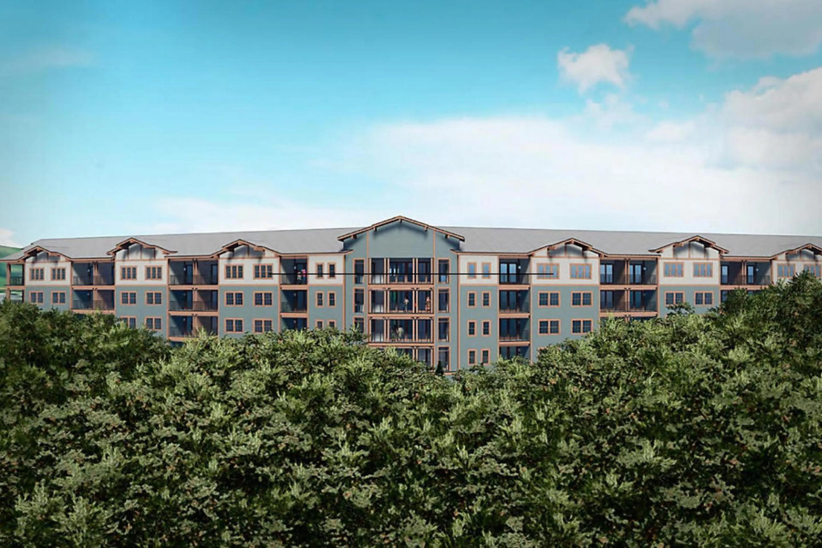 Property building in Hilton Vacation Club Mill Springs Lodge Pigeon Forge