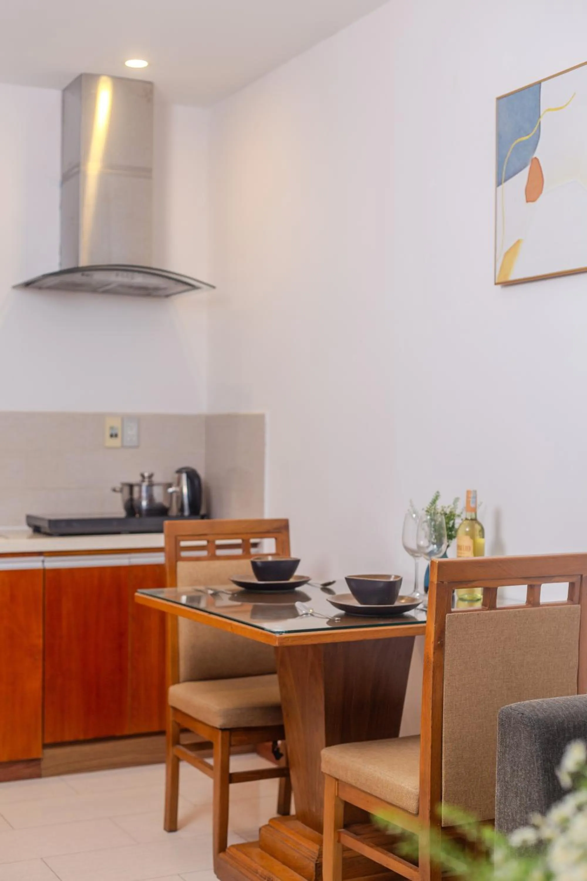 Seating area in Richico Apartments And Hotel