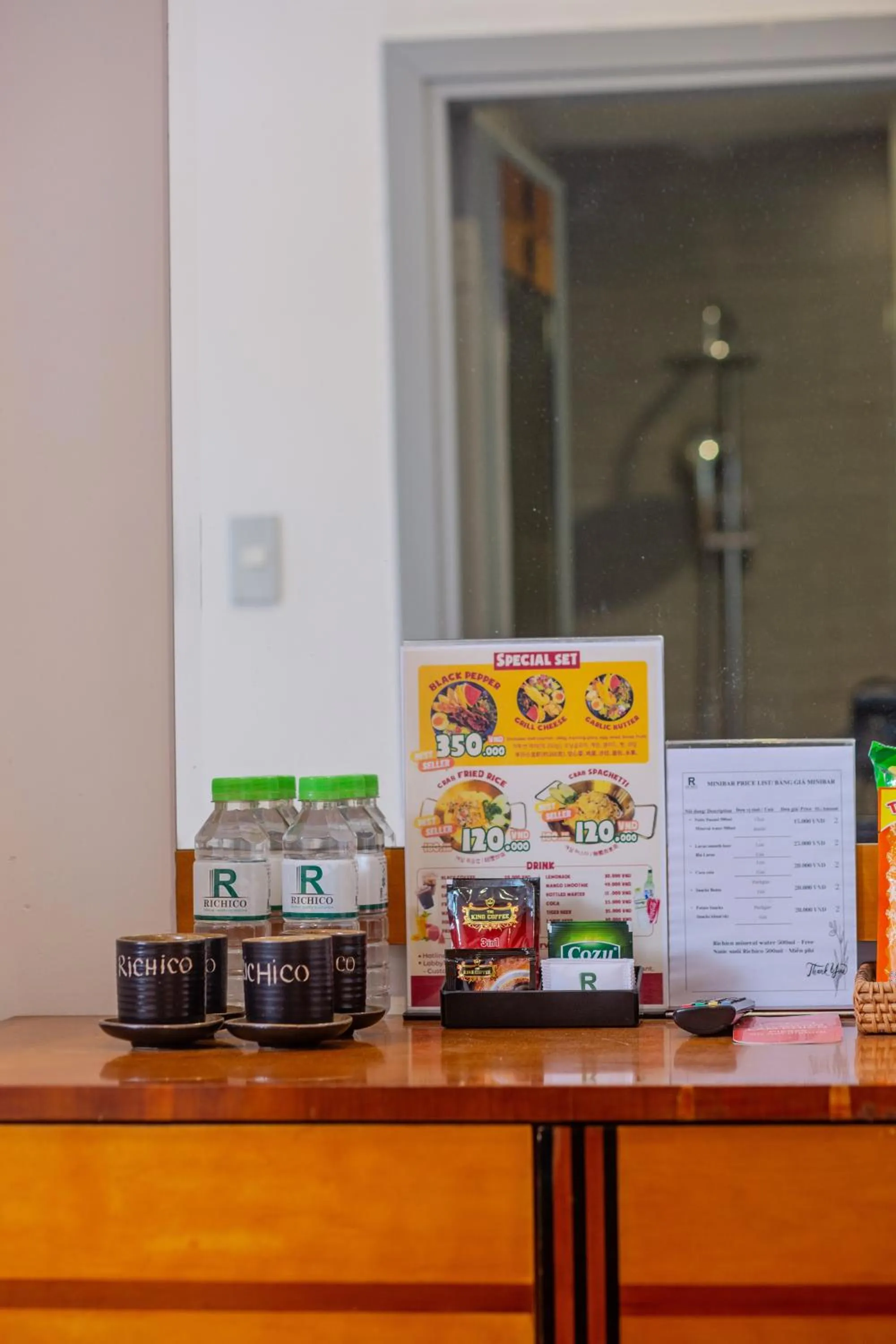 Decorative detail in Richico Apartments And Hotel