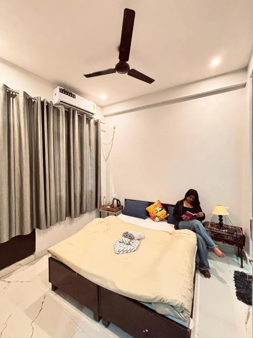 Bed in OLT Hostel Rishikesh