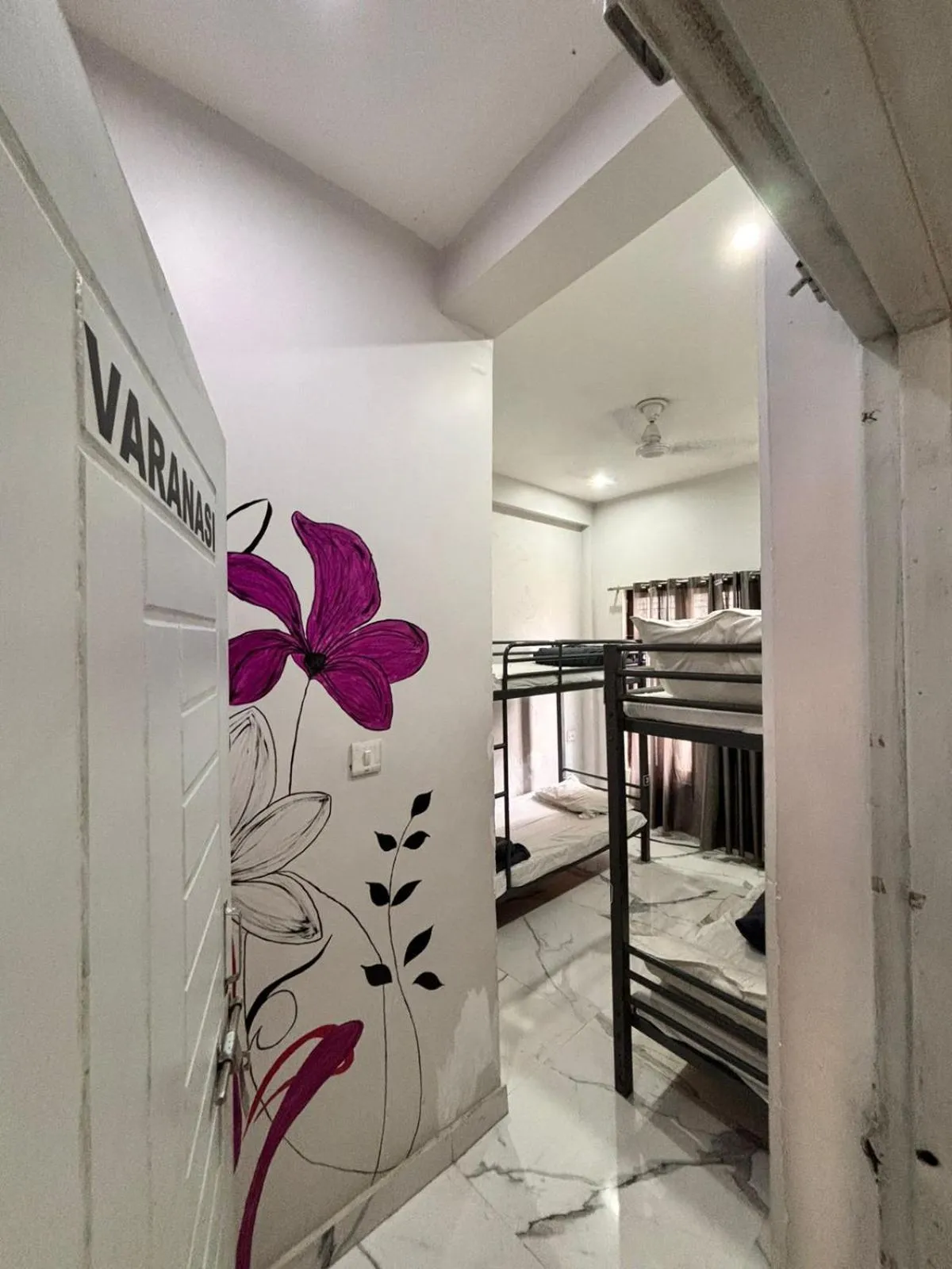 Bed in OLT Hostel Rishikesh