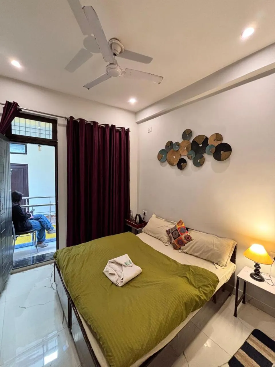 Bed in OLT Hostel Rishikesh