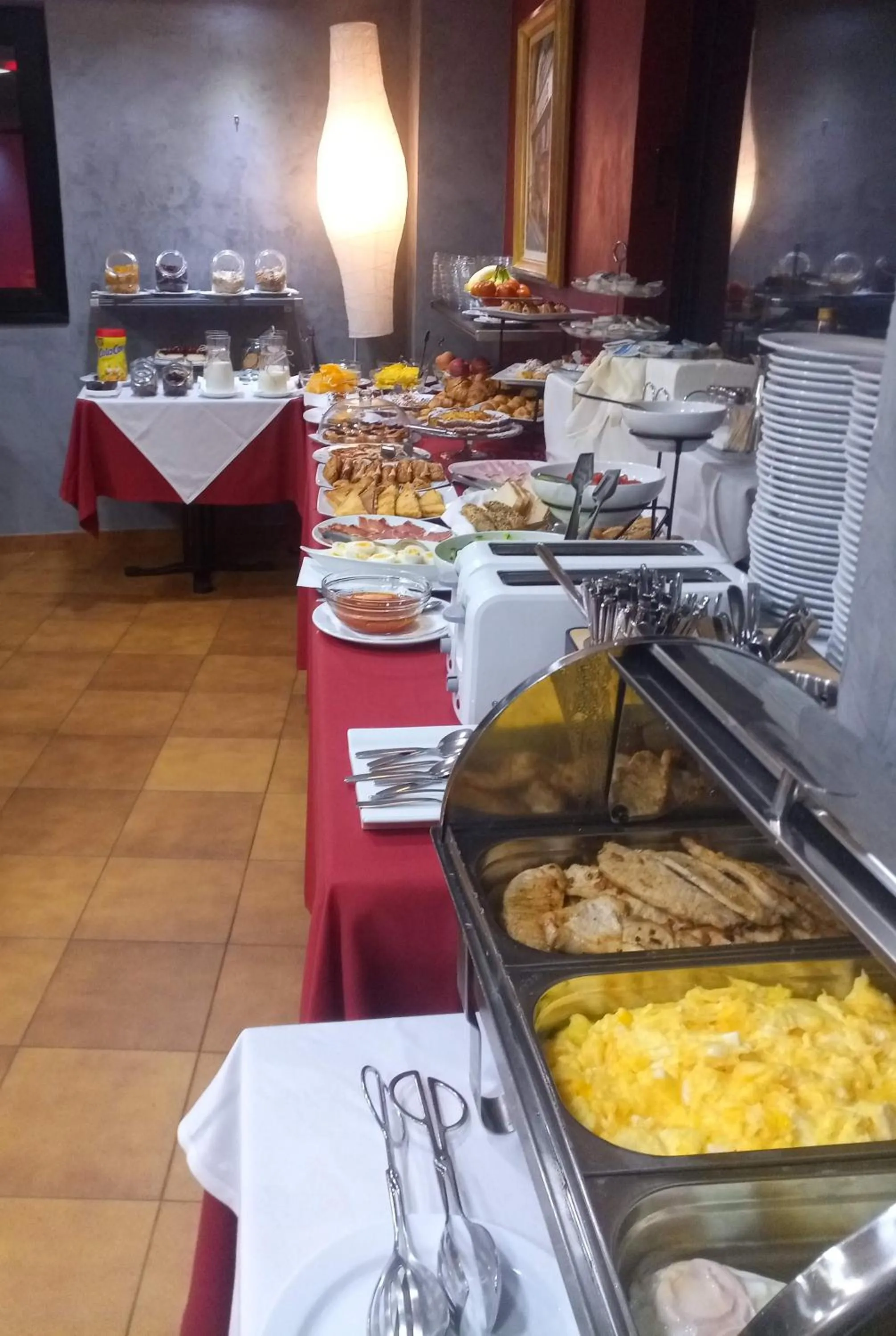 Buffet breakfast in Hotel Iris