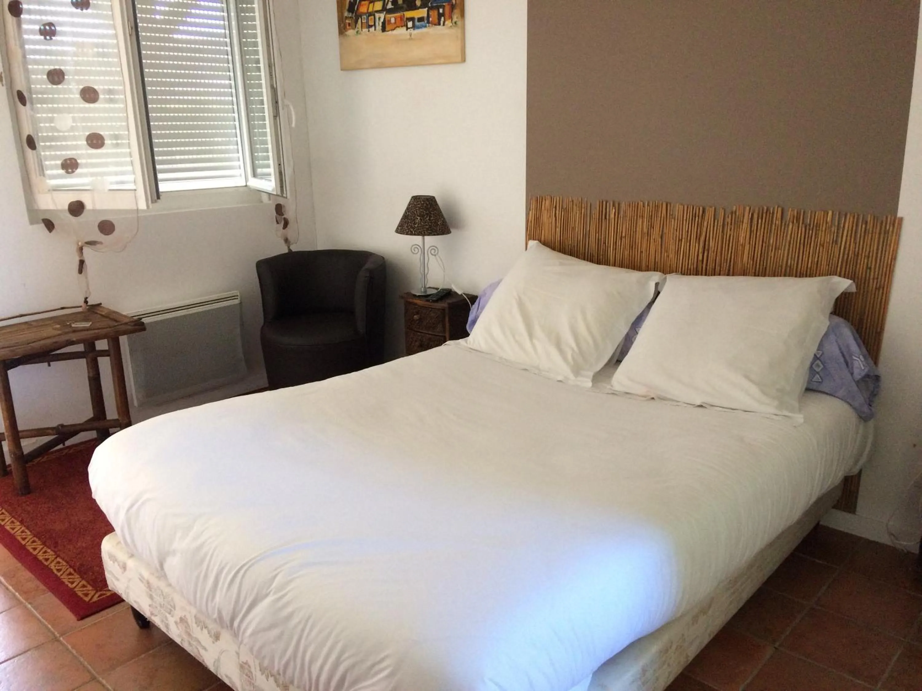 Bed in Chambre d'hôte El Dorado