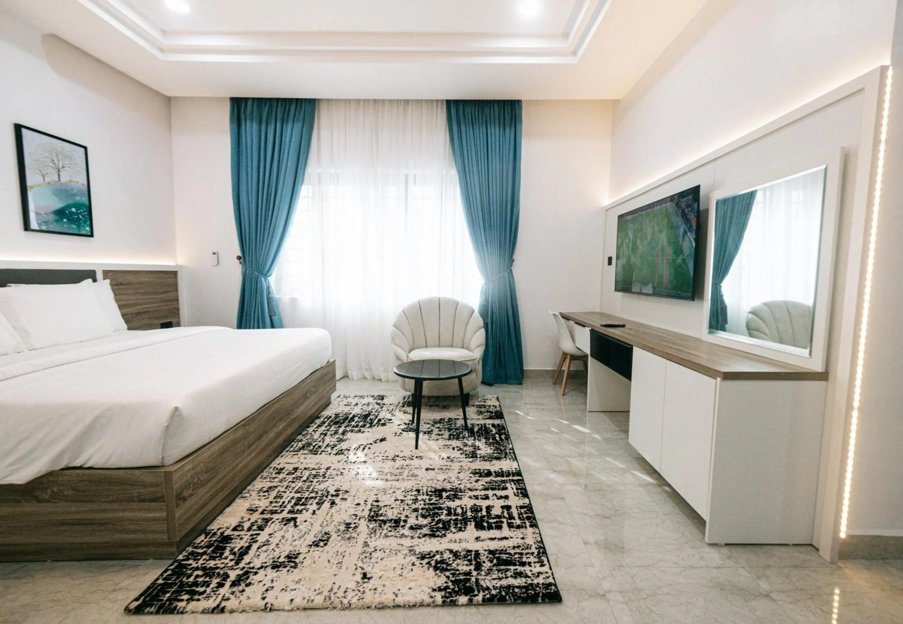 Bed in 5Blu Residence