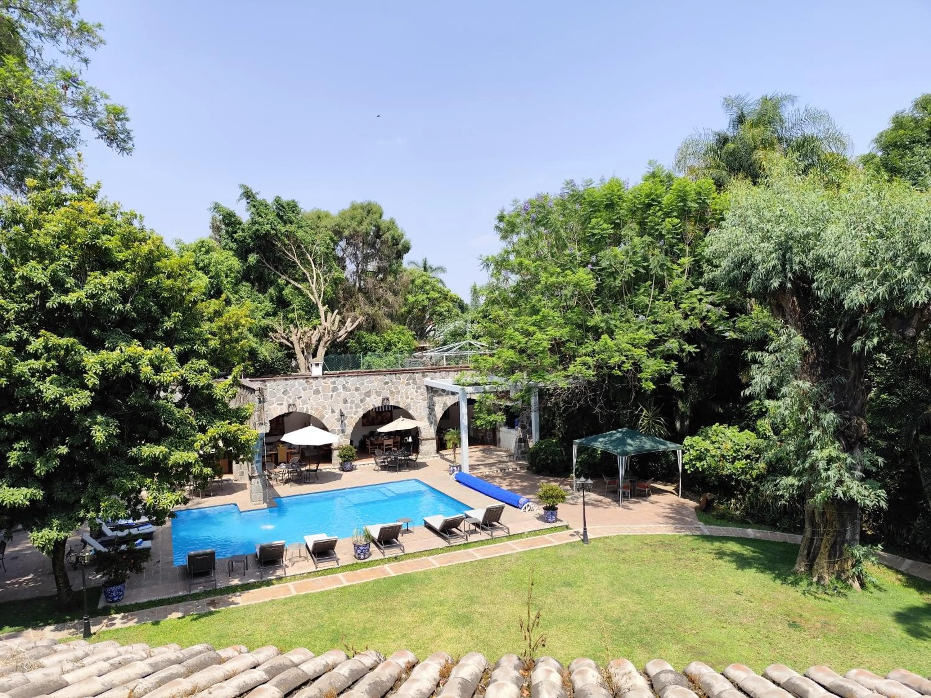 Spring in Casa de las Conchas Cuernavaca