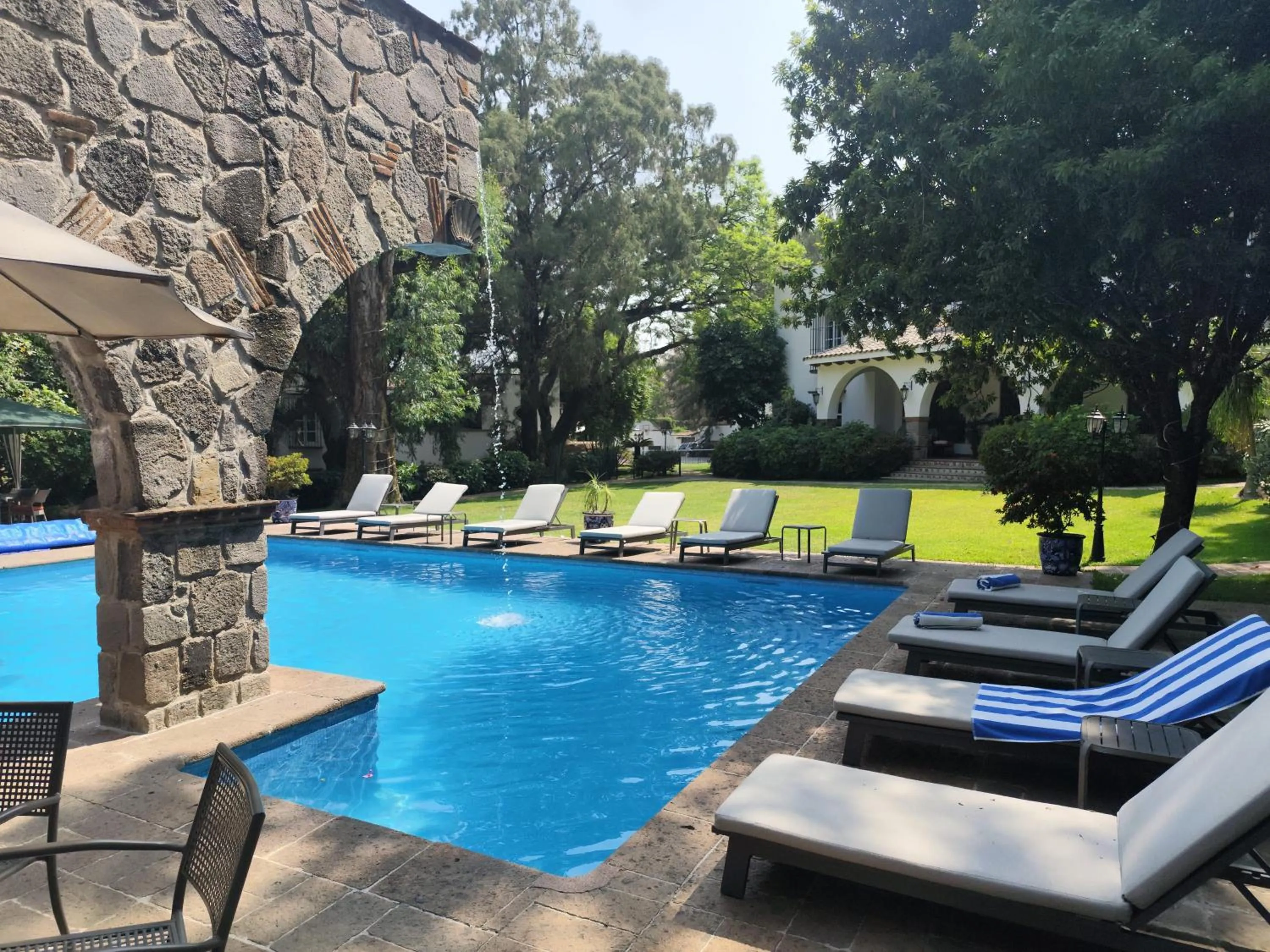 Patio in Casa de las Conchas Cuernavaca