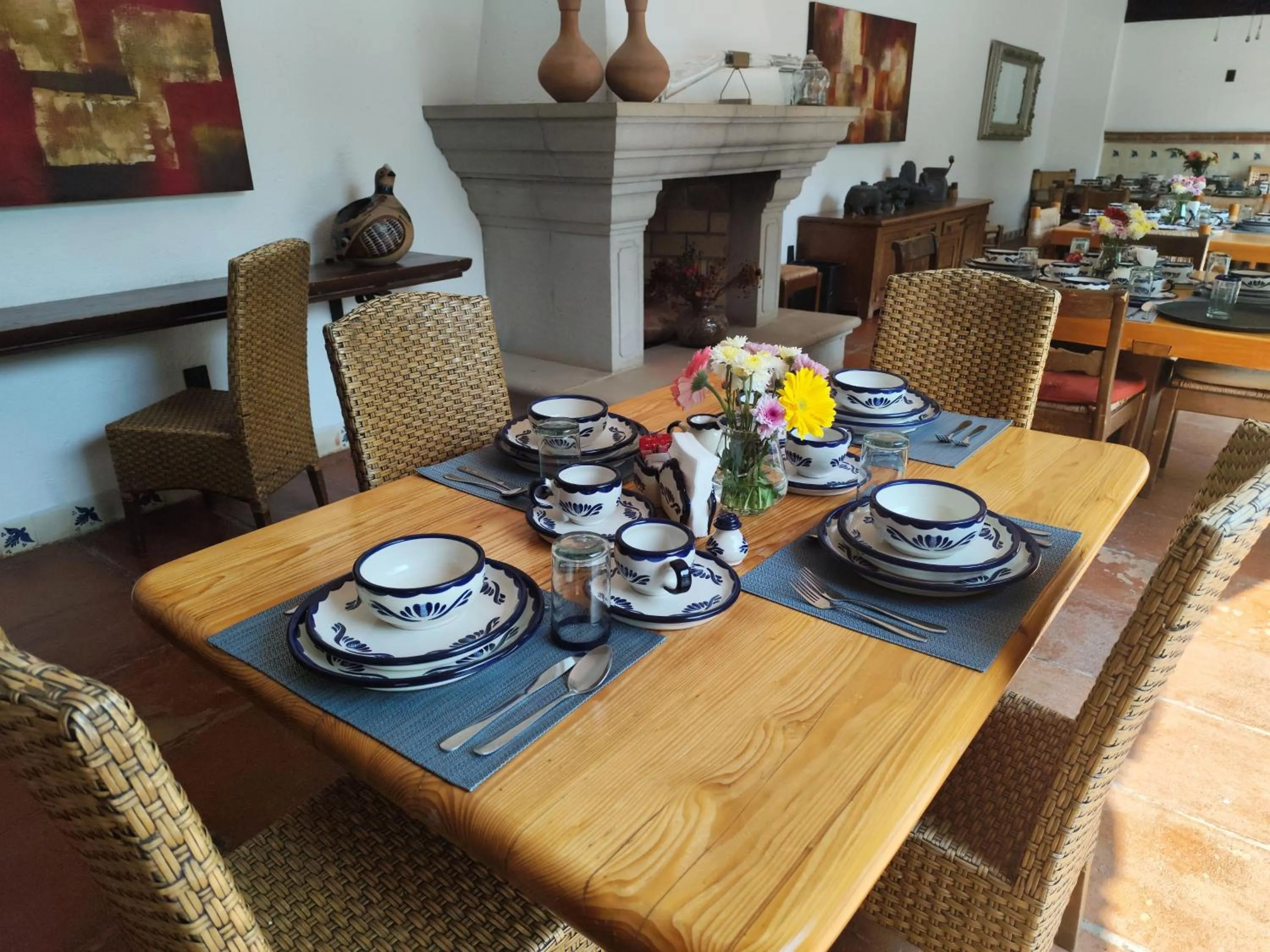 Restaurant/places to eat in Casa de las Conchas Cuernavaca