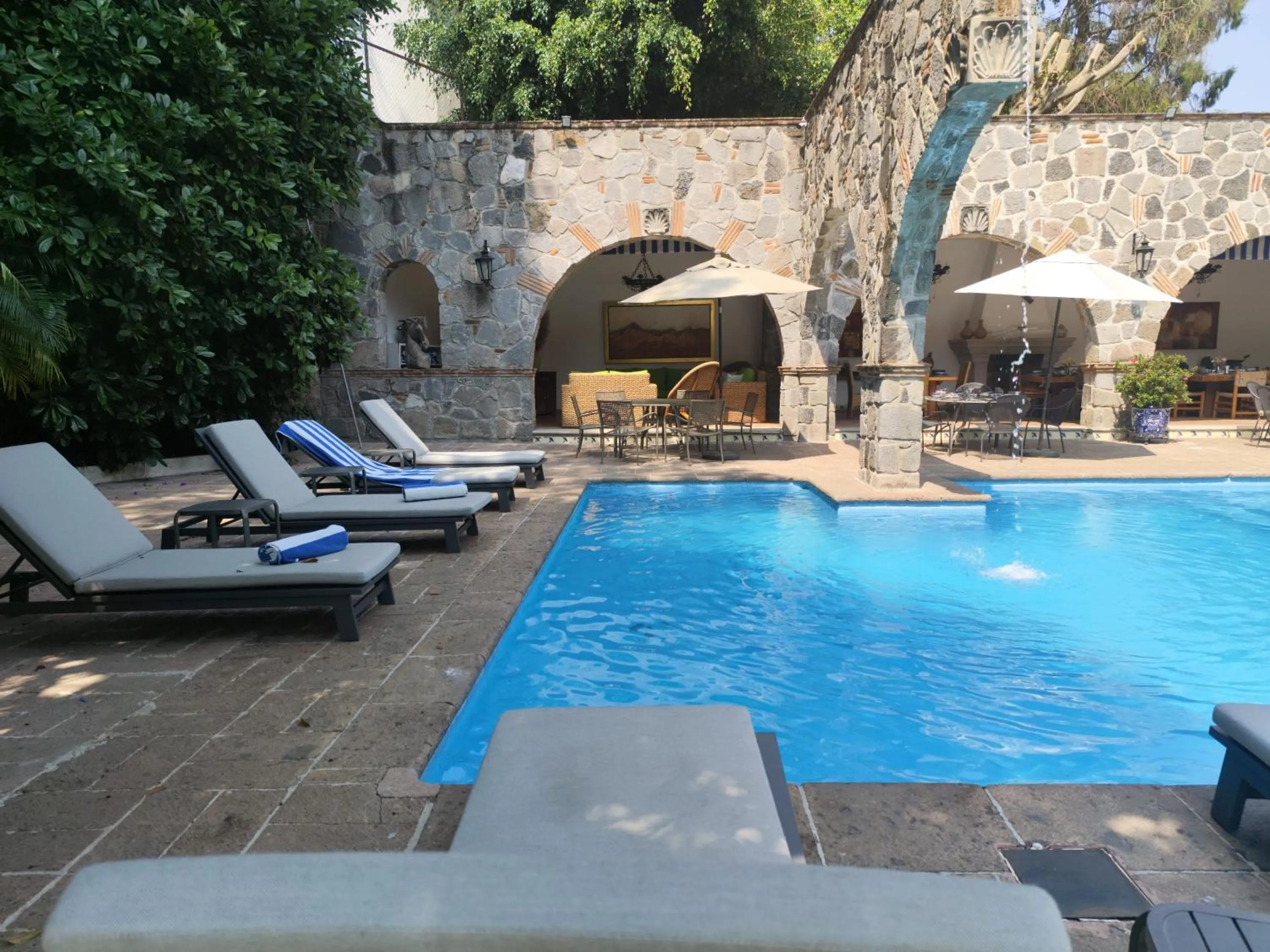 Patio in Casa de las Conchas Cuernavaca