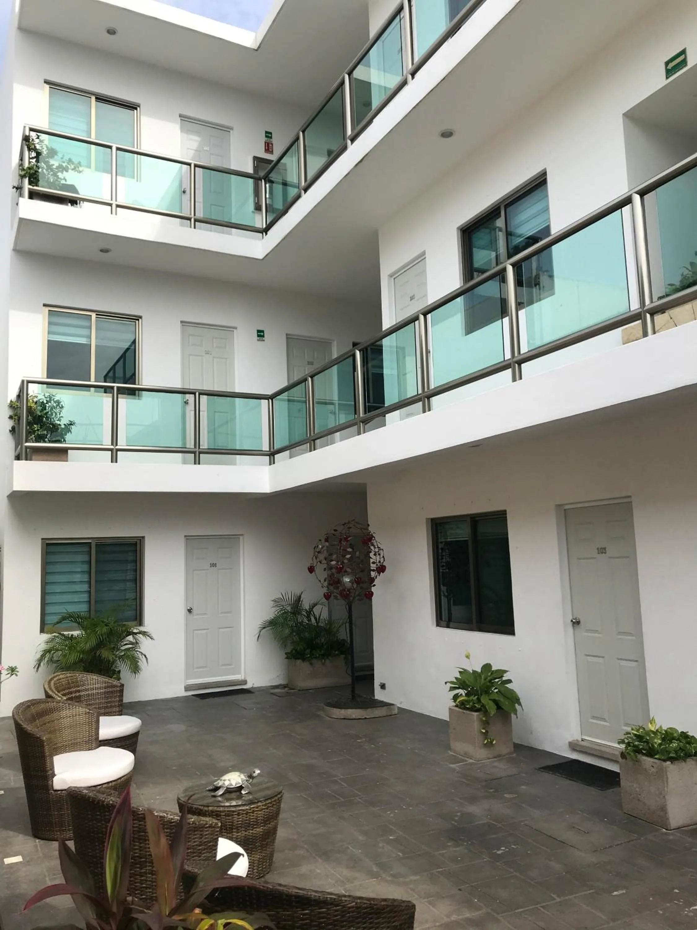 Balcony/Terrace in Quinta Santa Anita