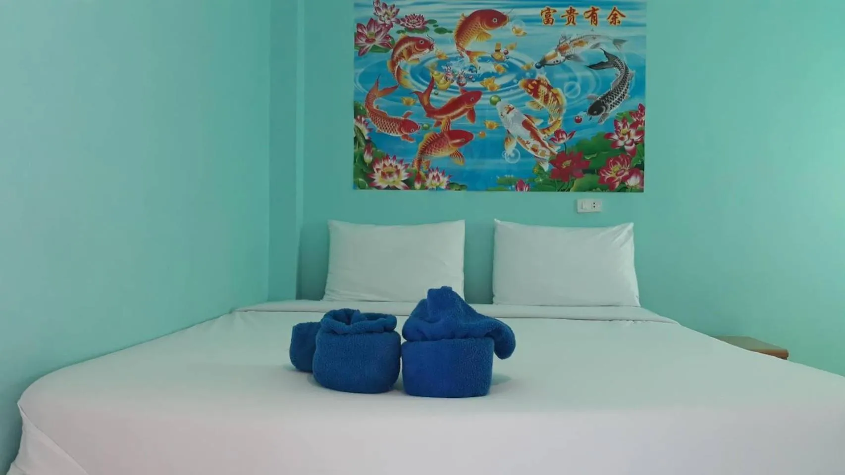 Bed in Stella Resort Khanom