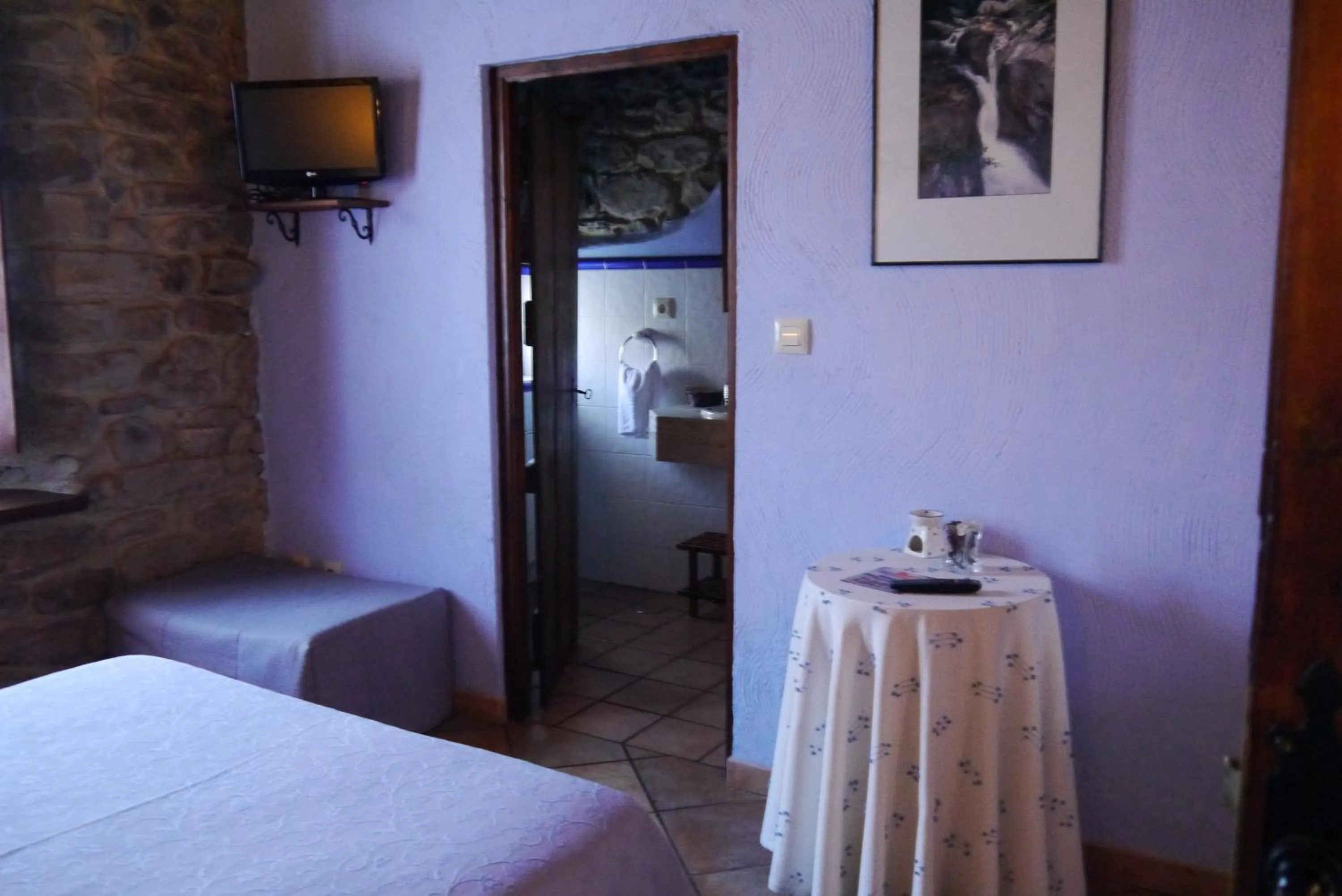 Bed in Posada Corral Mayor