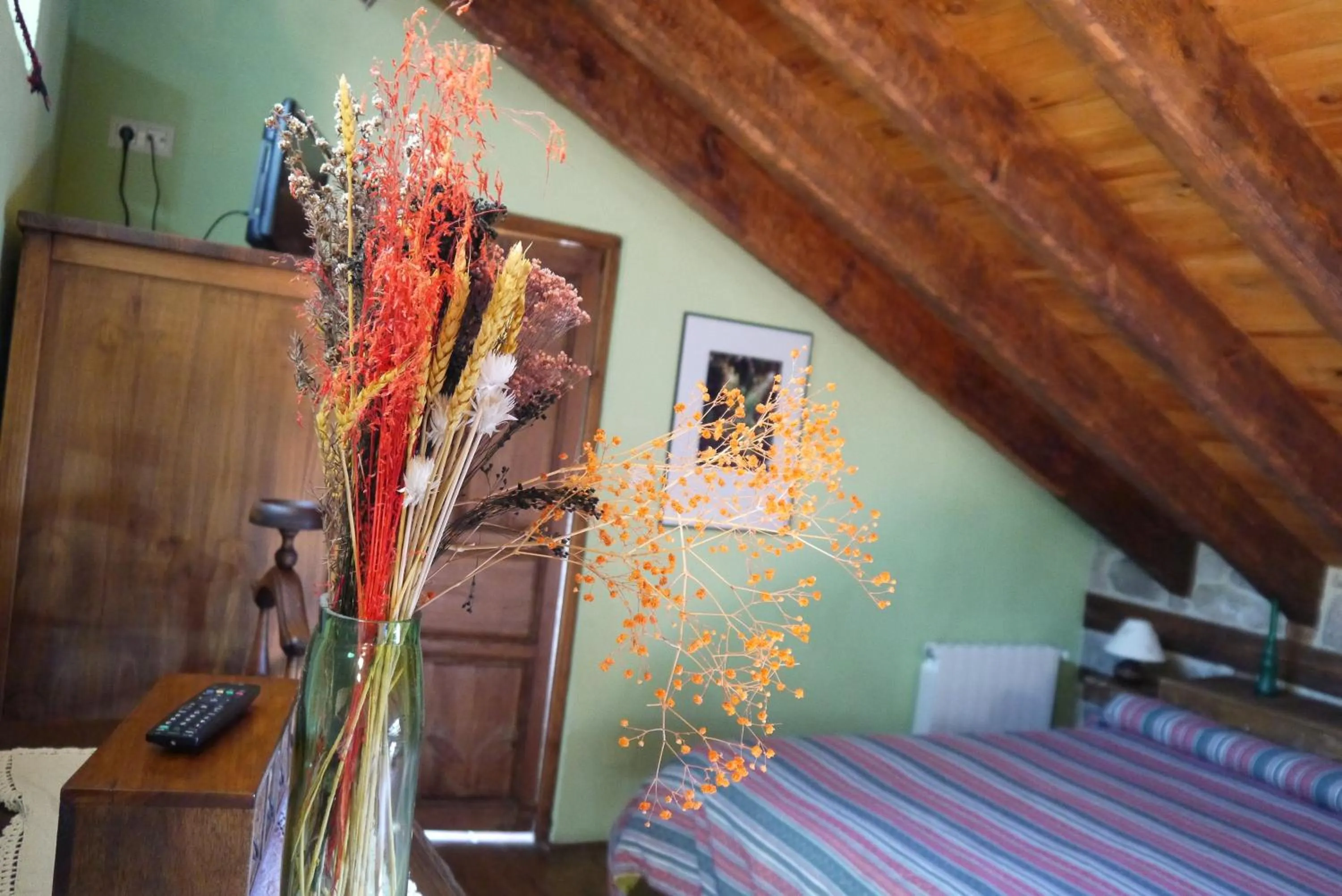 Bed in Posada Corral Mayor