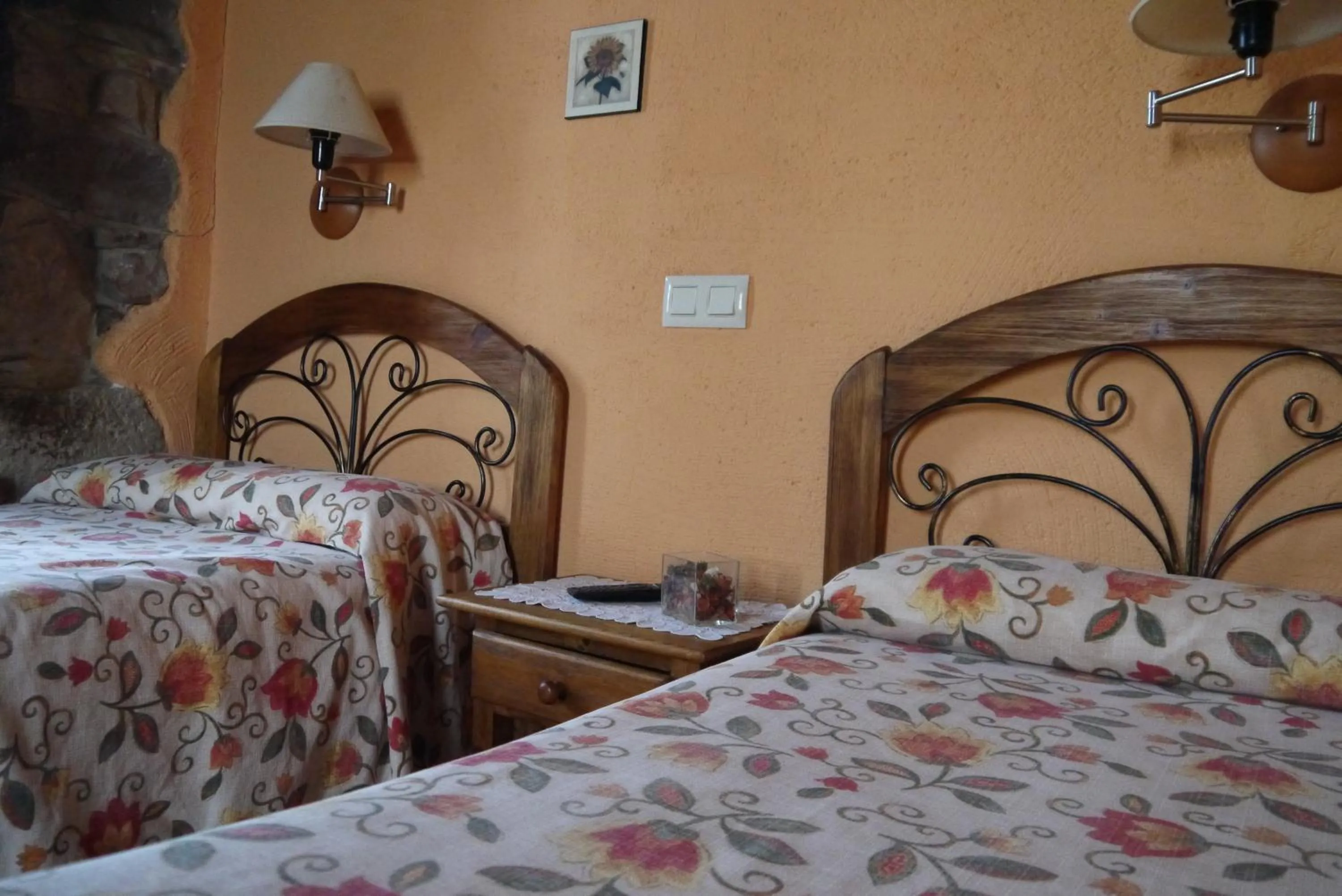 Bed in Posada Corral Mayor