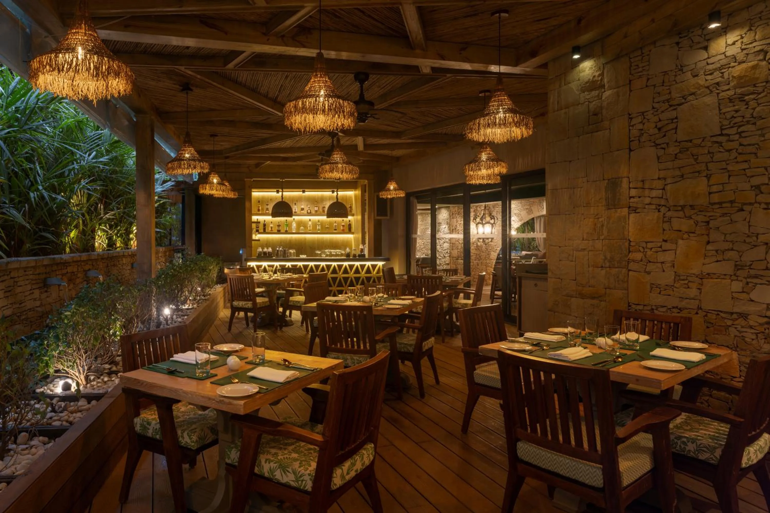 Restaurant/places to eat in The Evren, Vagator - SLH-A Small Luxury Hotel