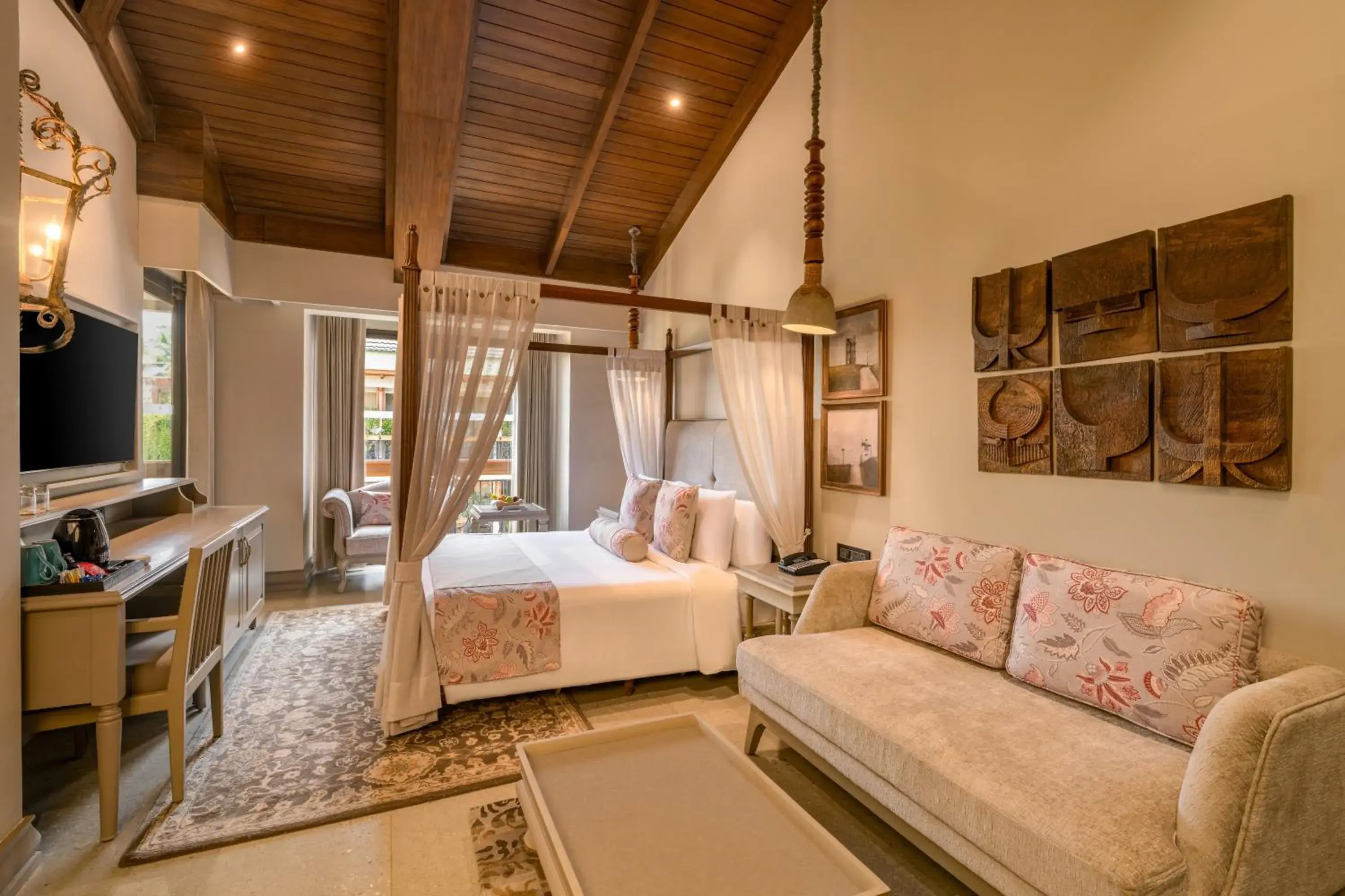 Executive King – Happy Hours (5:00 PM to 7:00 PM) Buy 2 Get 1 Free | 15% Discount on Spa and Laundry in The Evren, Vagator - SLH-A Small Luxury Hotel Executive King – Happy Hours (5:00 PM to 7:00 PM) Buy 2 Get 1 Free | 15% Discount on Spa and Laundry in The Evren, Vagator - SLH-A Small Luxury Hotel