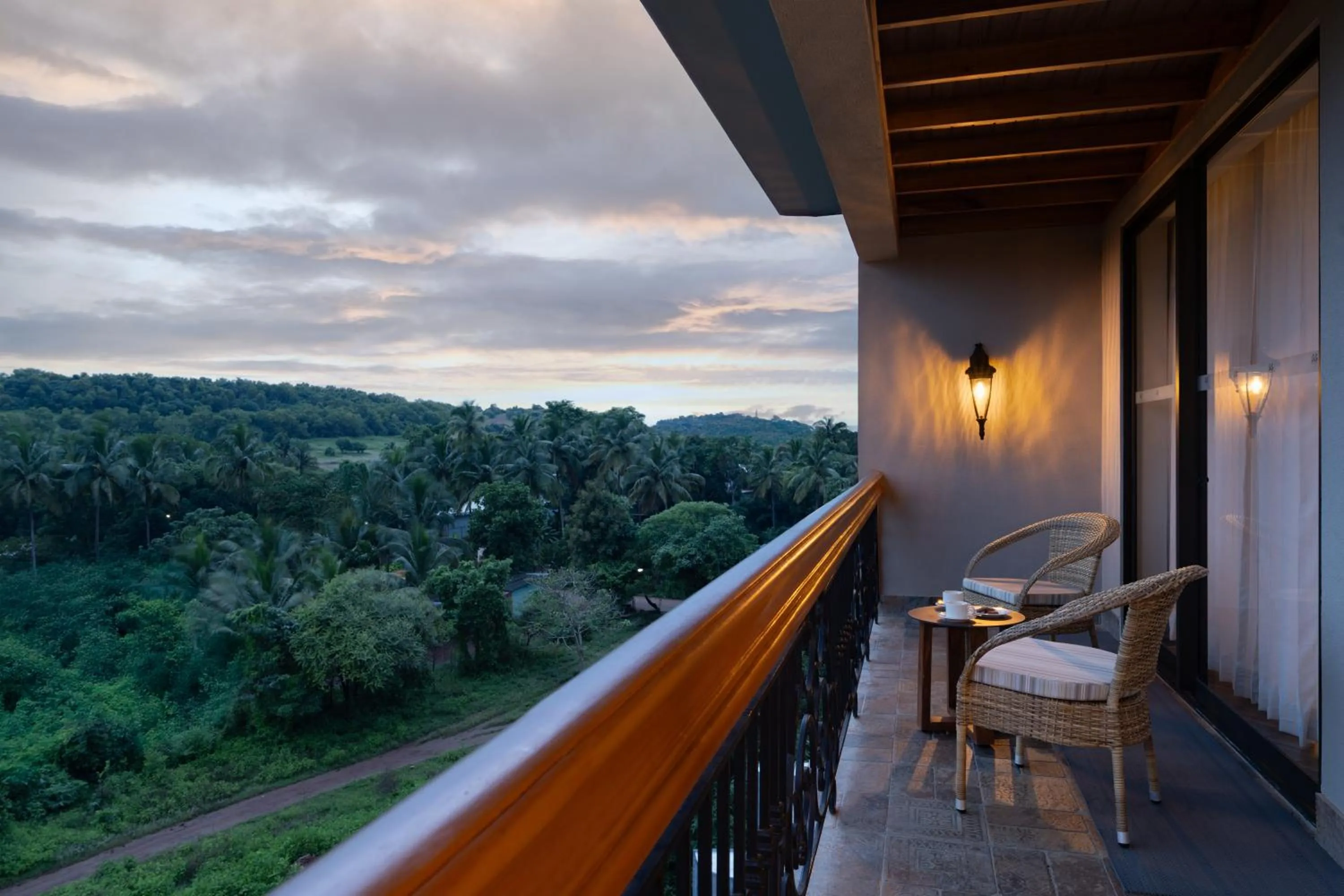 Patio in The Evren, Vagator - SLH-A Small Luxury Hotel