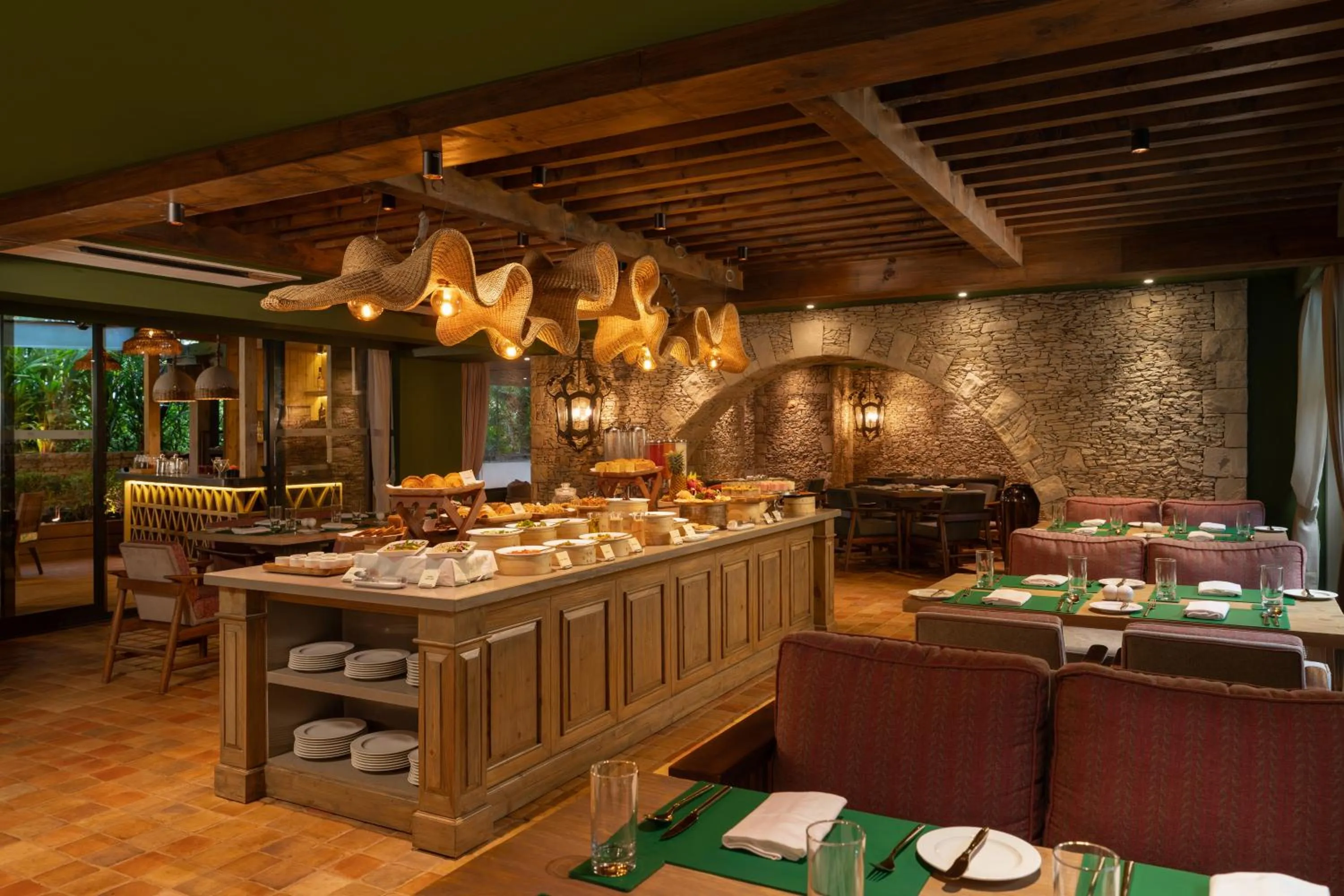 Restaurant/places to eat in The Evren, Vagator - SLH-A Small Luxury Hotel