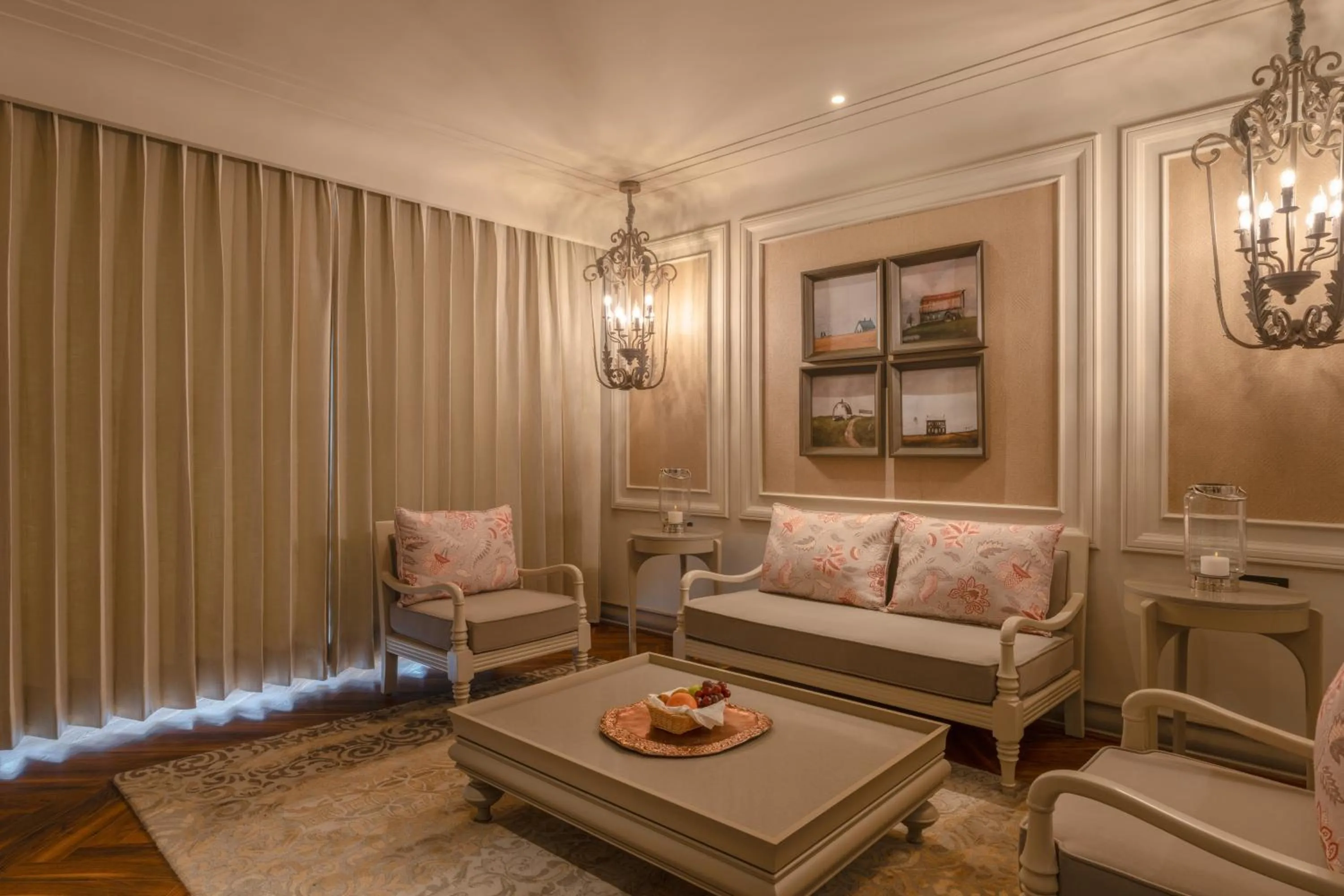 Living room in The Evren, Vagator - SLH-A Small Luxury Hotel