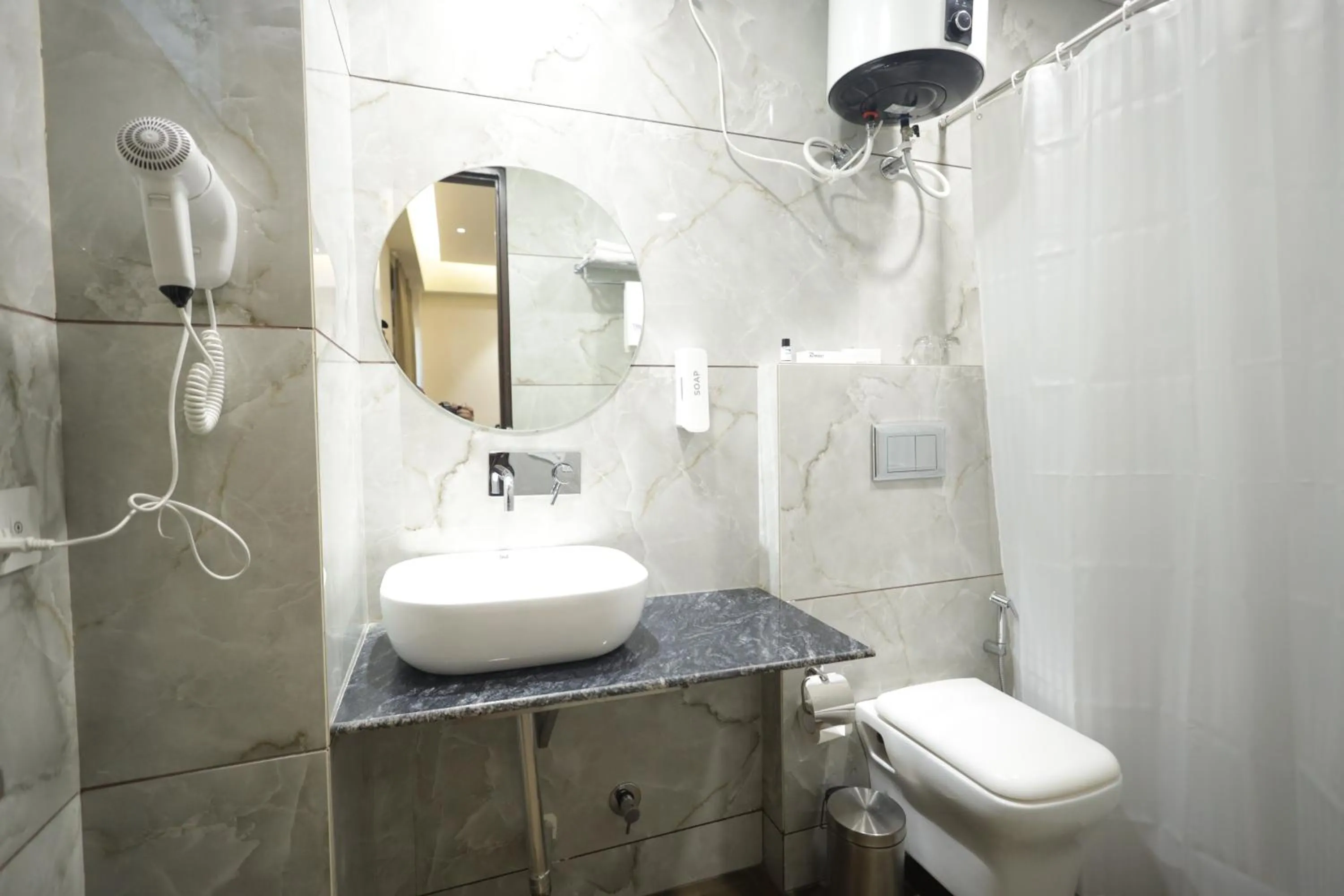 Bathroom in The Altruist Hotel Sec-57