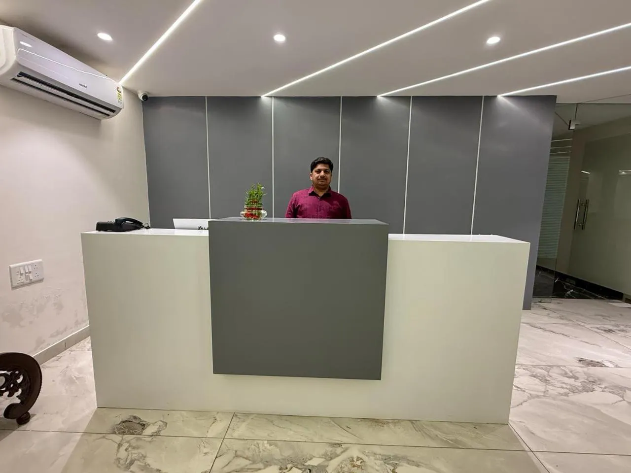 Lobby or reception in The Altruist Hotel Sec-57