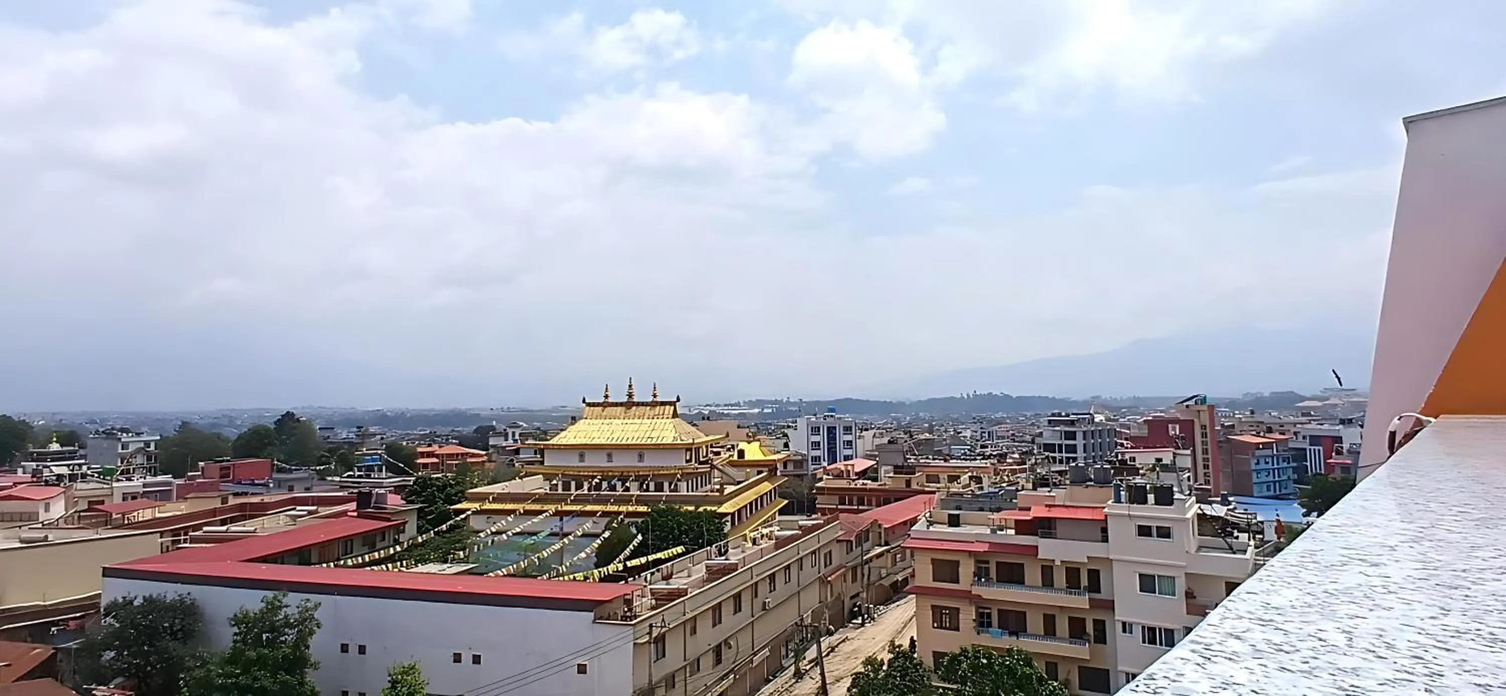 City view in Hotel Sherpani