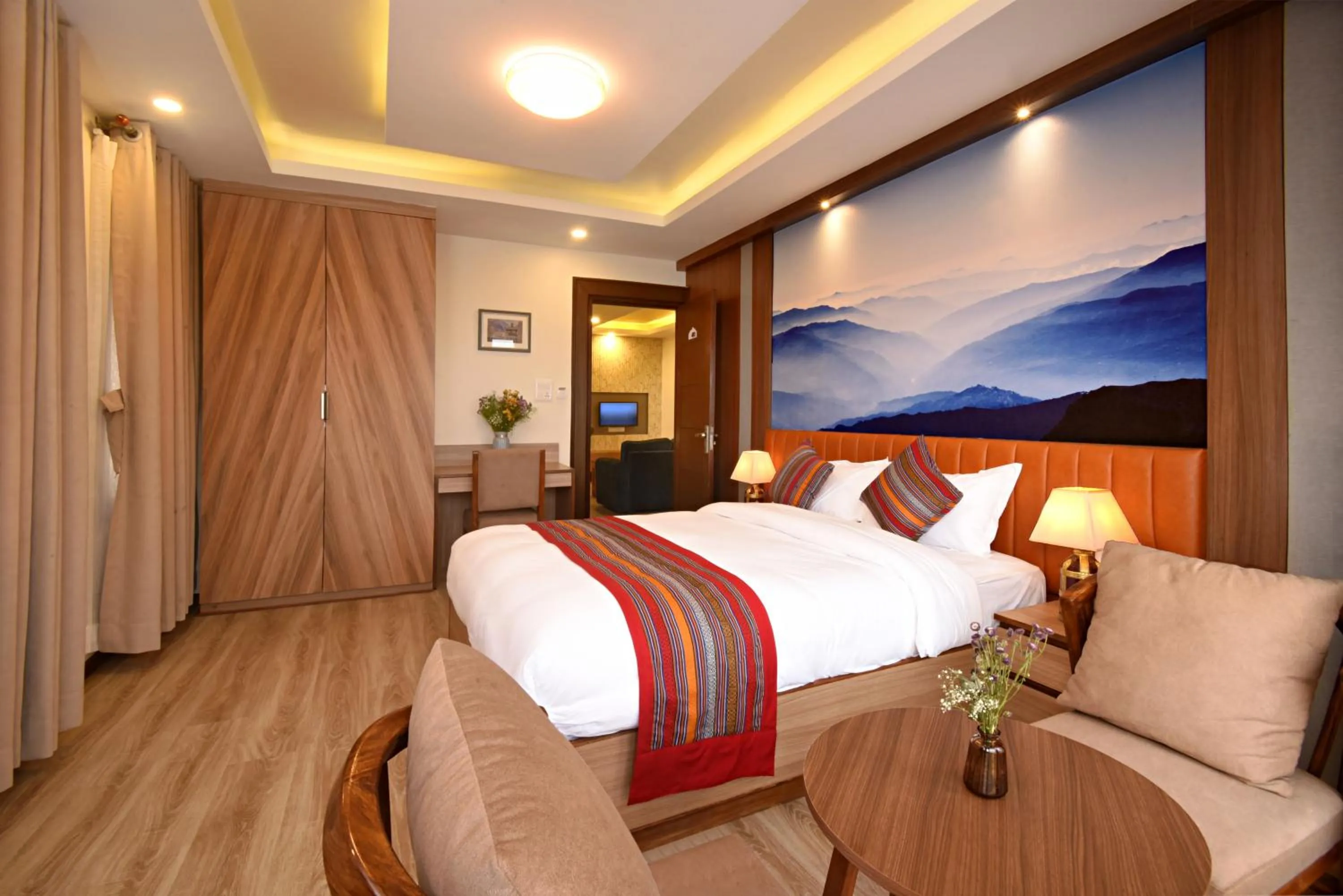 Photo of the whole room, Bed in Hotel Sherpani