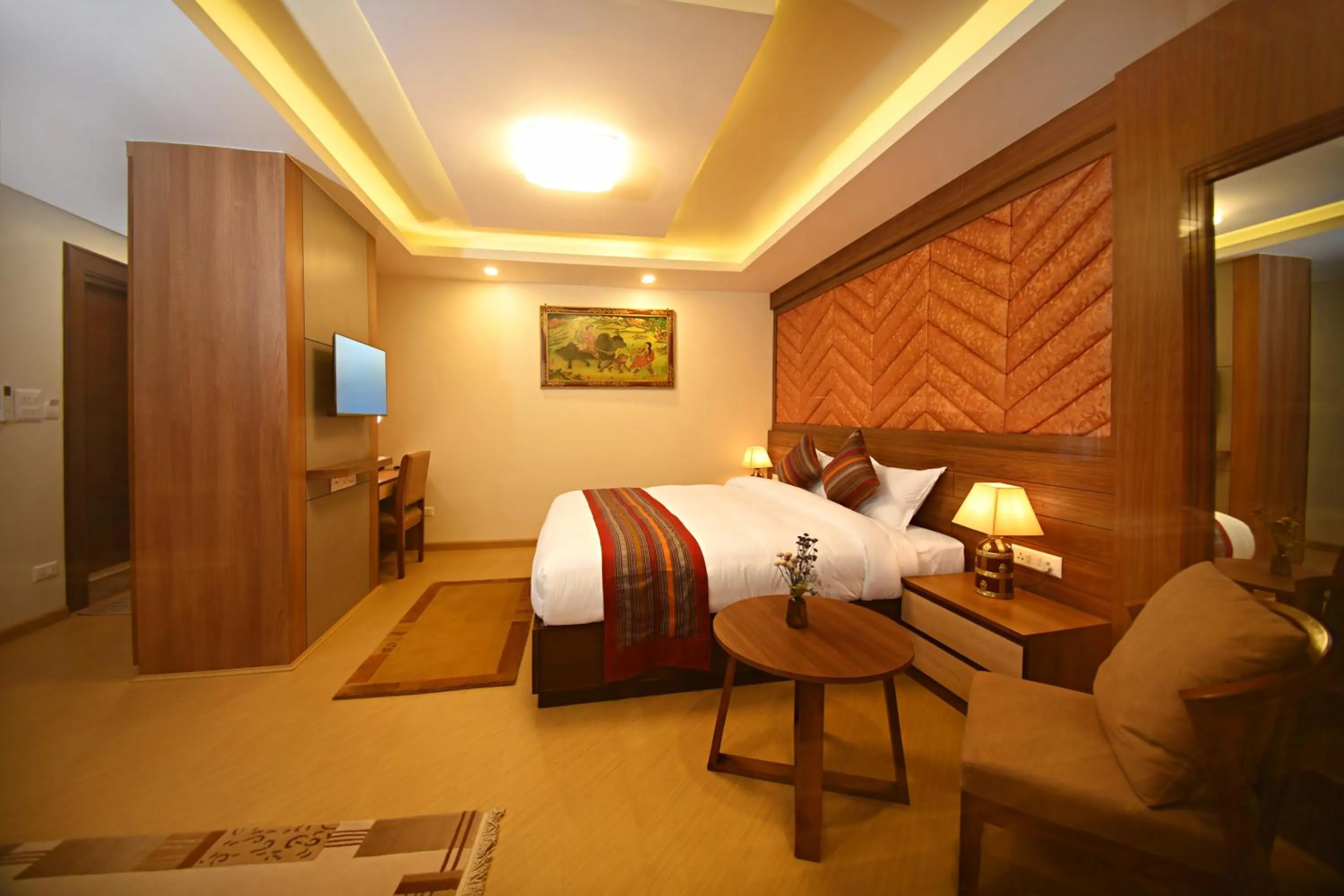 Photo of the whole room, Bed in Hotel Sherpani