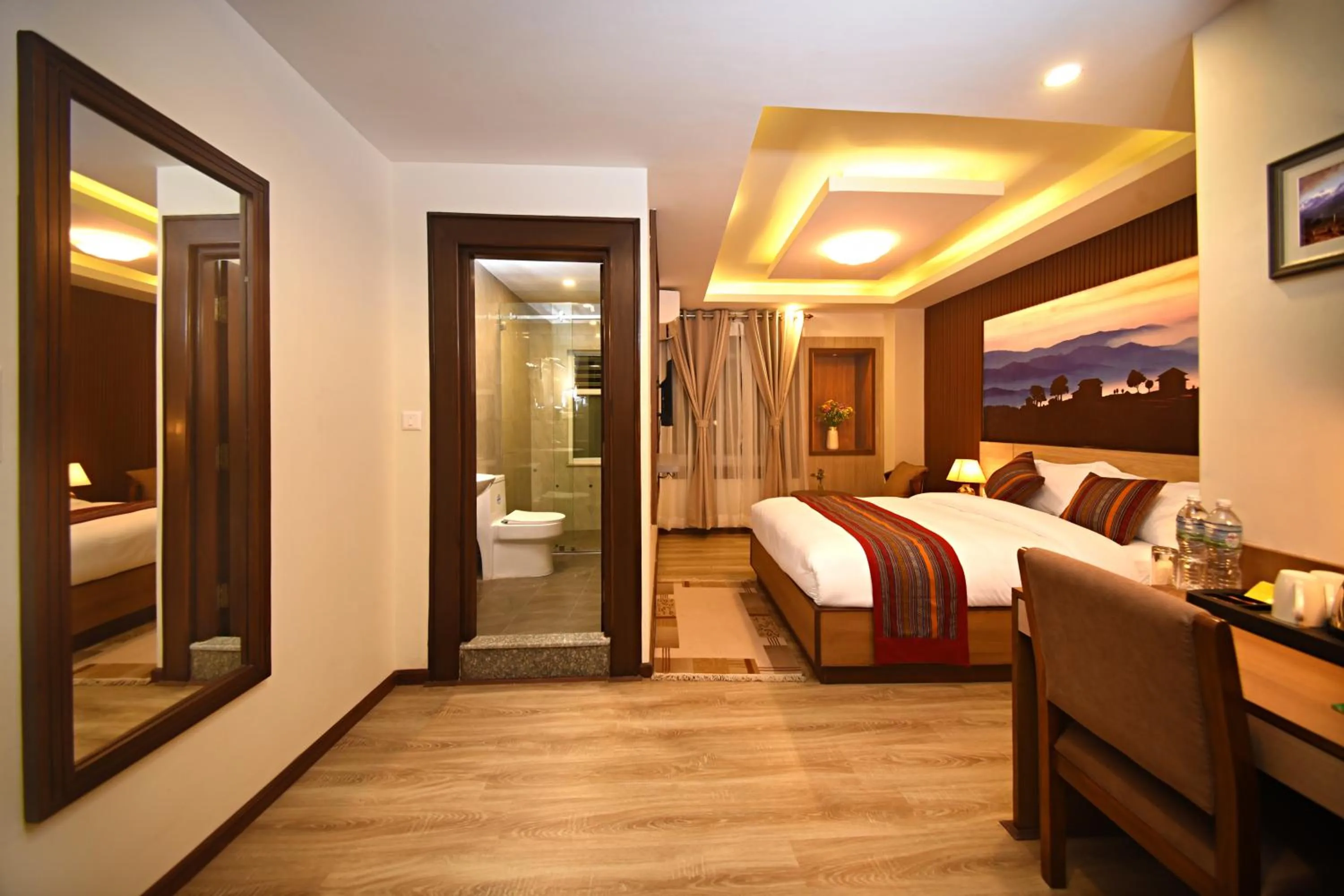 Photo of the whole room, Bed in Hotel Sherpani