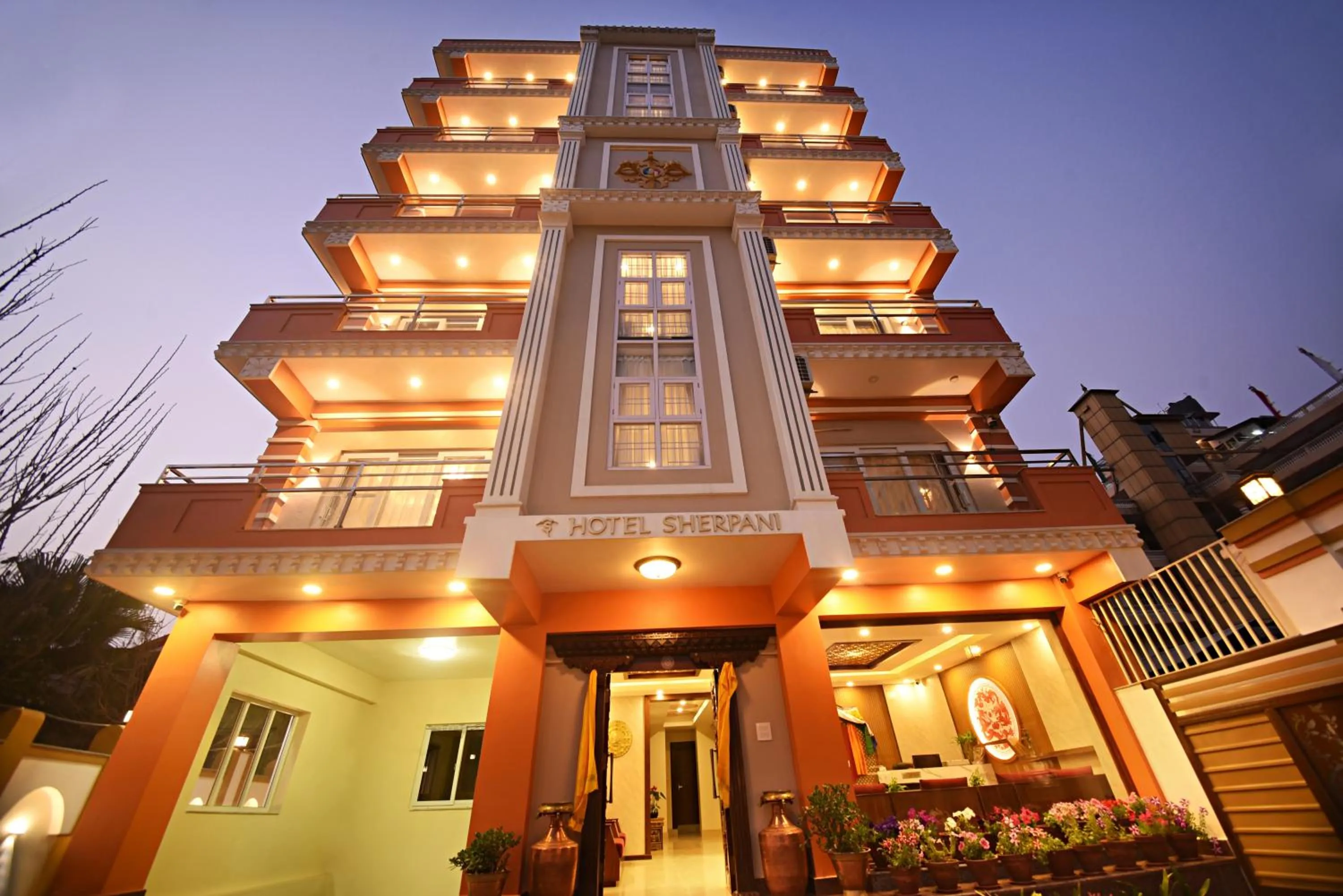 Property building in Hotel Sherpani