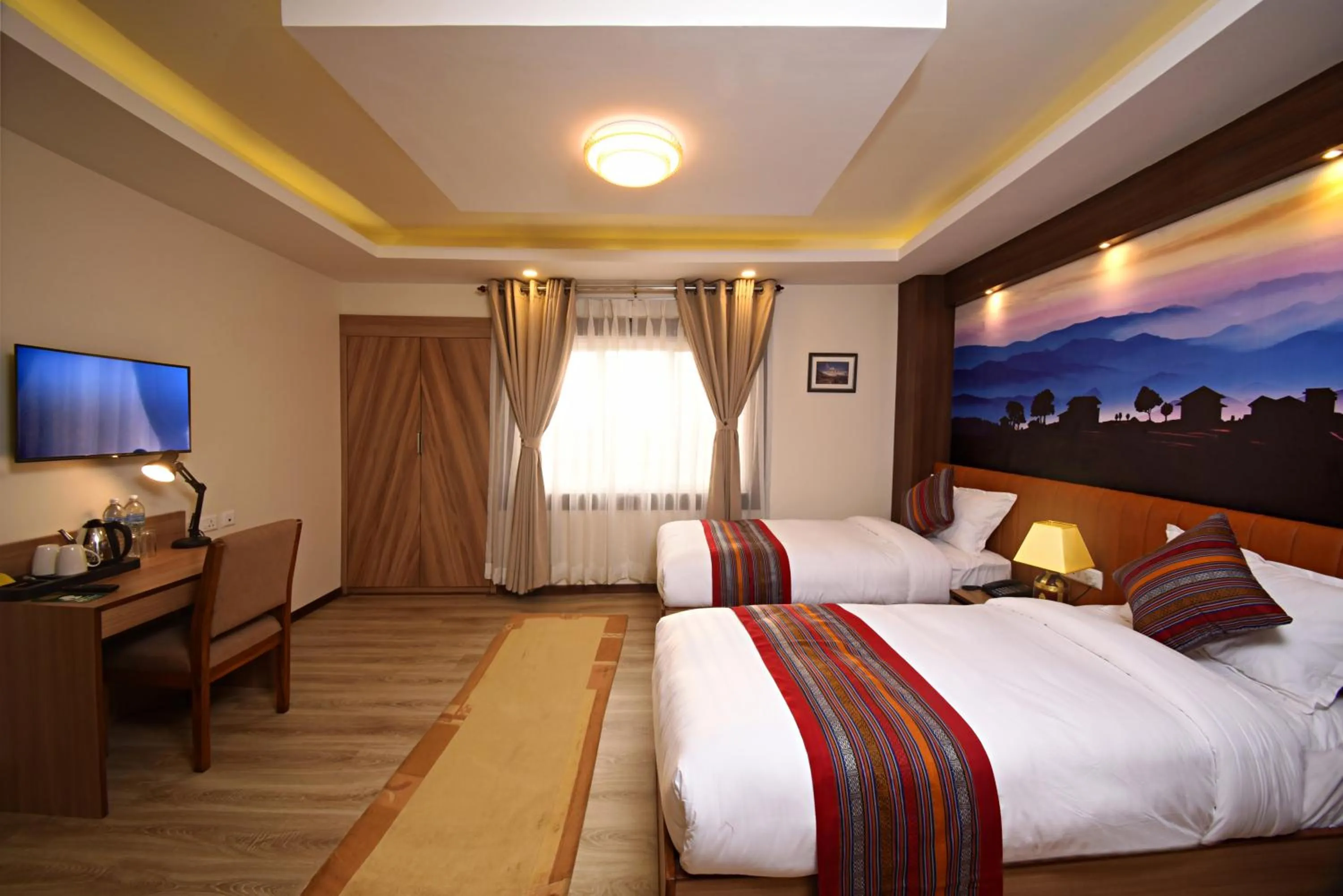 Photo of the whole room, Bed in Hotel Sherpani
