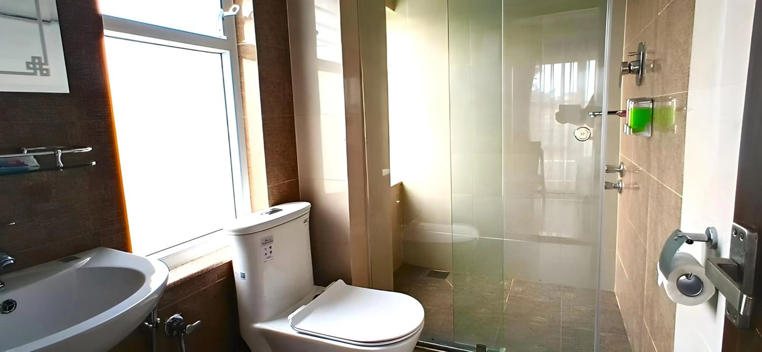 Bathroom in Hotel Sherpani