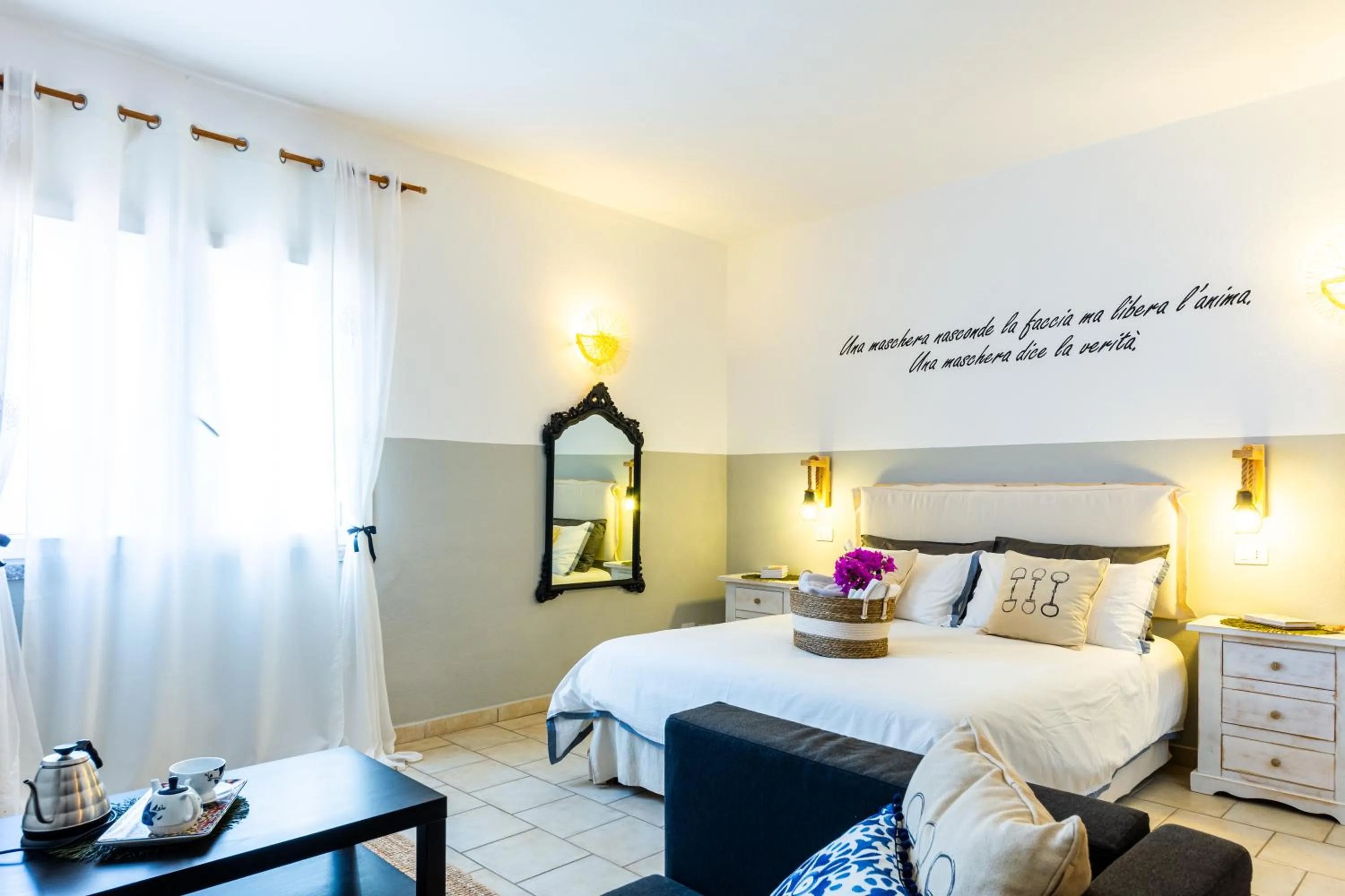 Bed in Le Maschere B&B