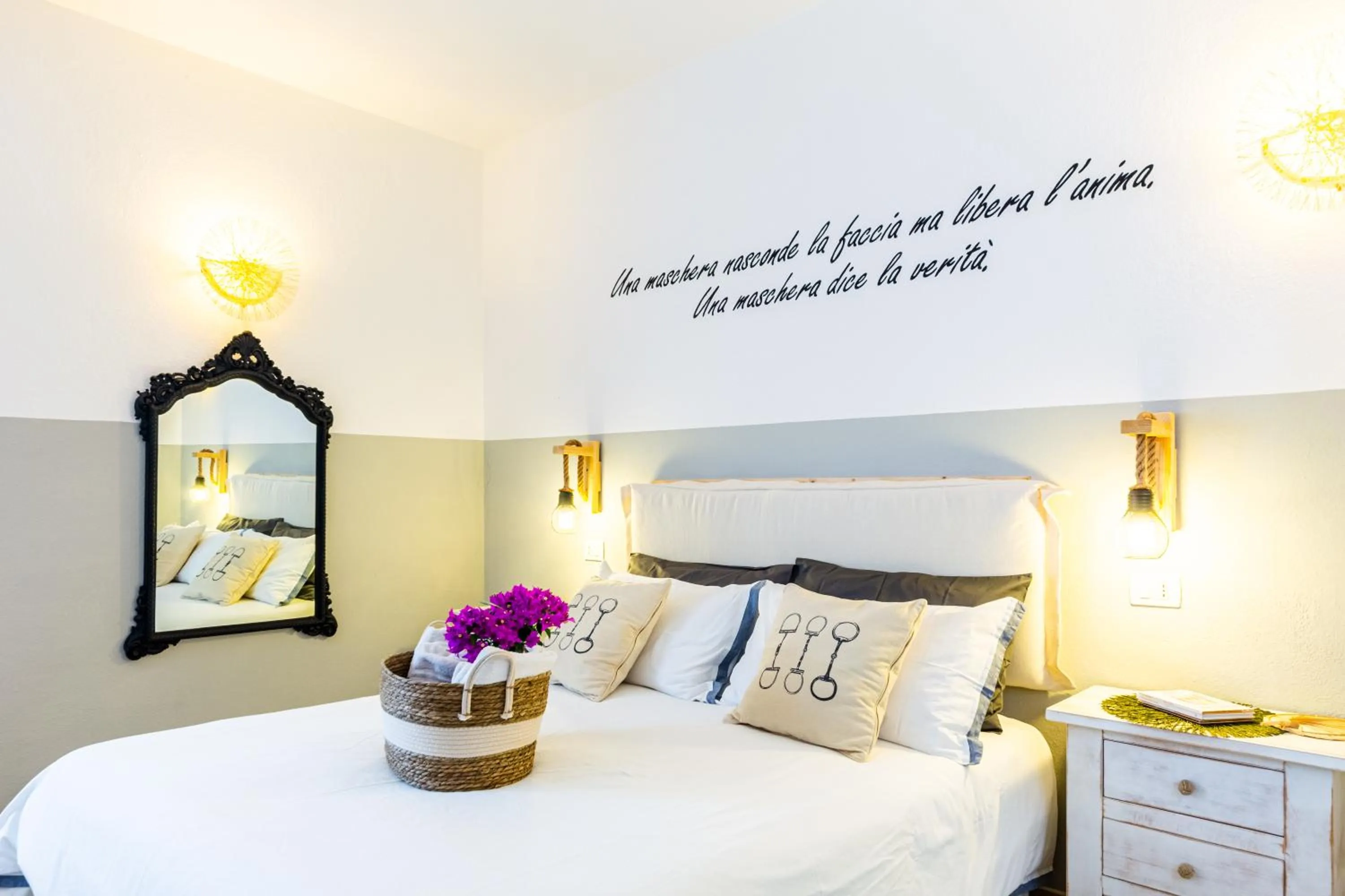 Bed in Le Maschere B&B