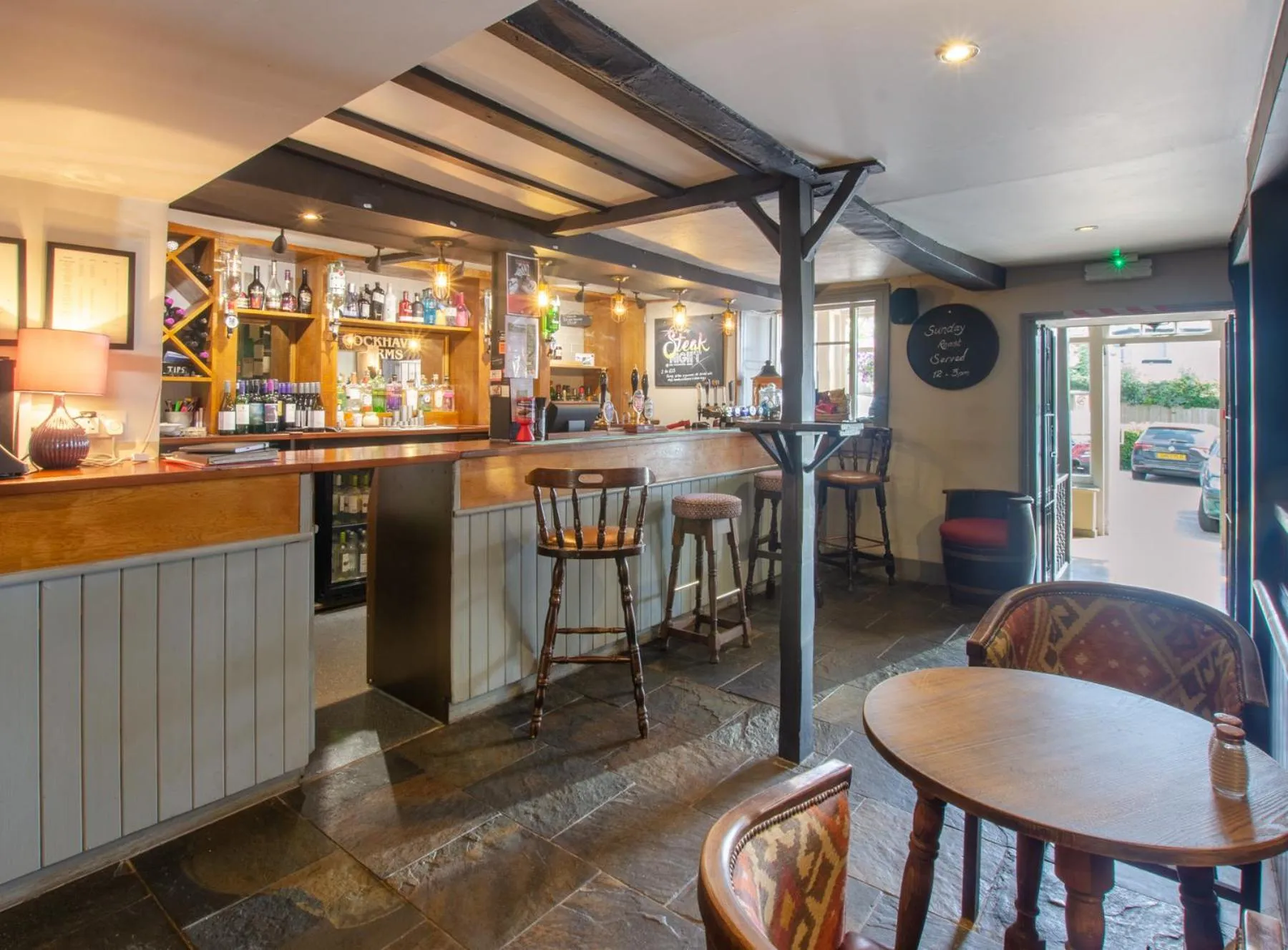 Lounge or bar in Cockhaven Arms