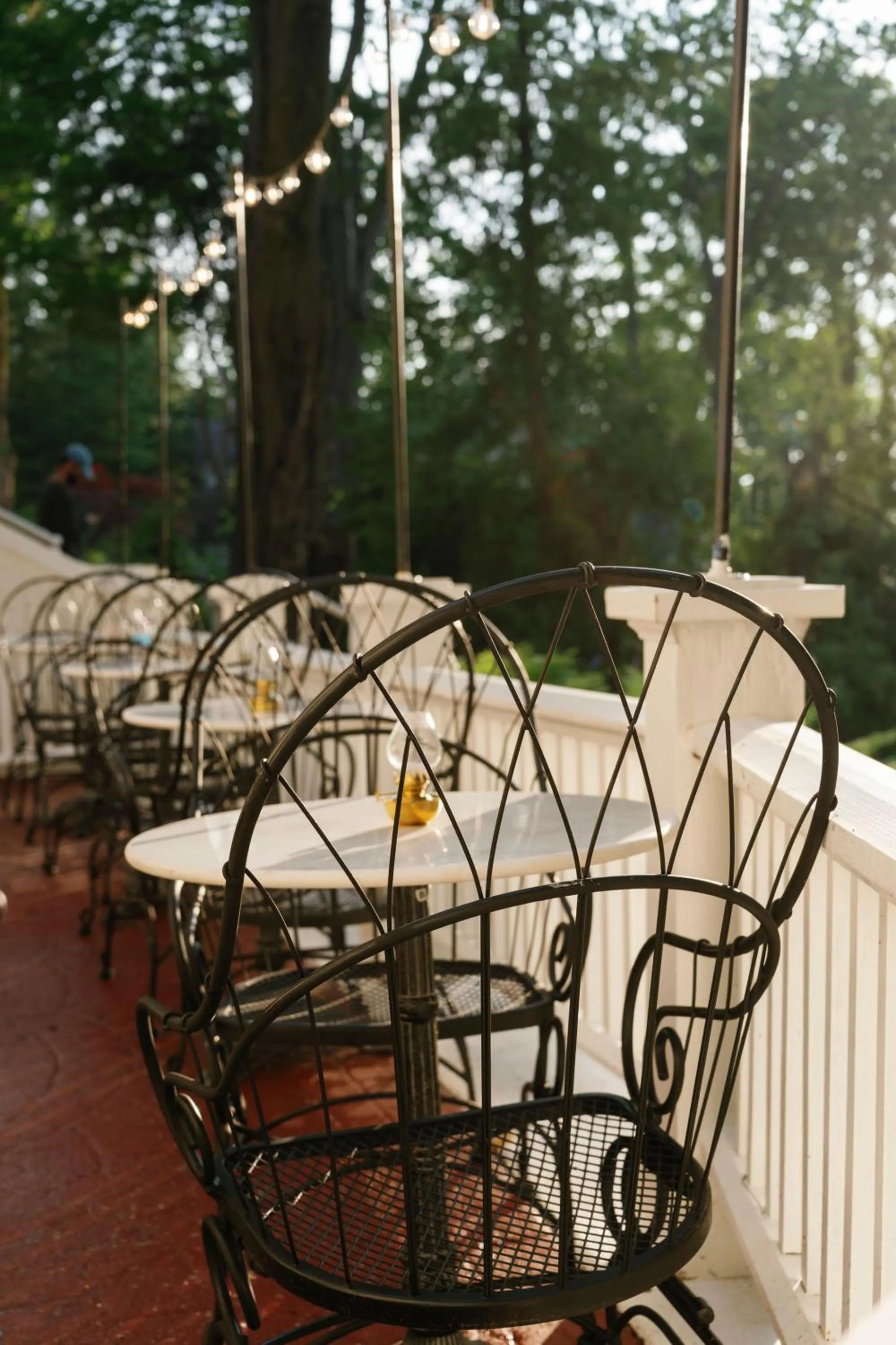 Balcony/Terrace in Terrace Inn and 1911 Restaurant
