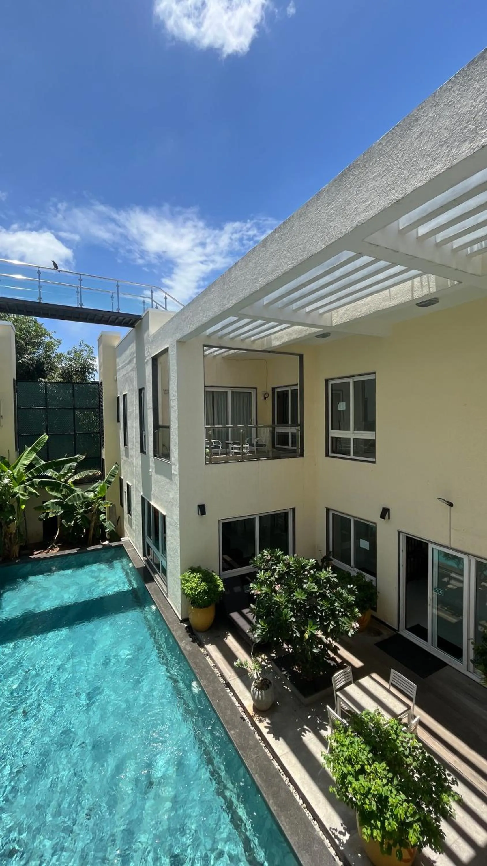 Pool view in Maroma Suites ECR